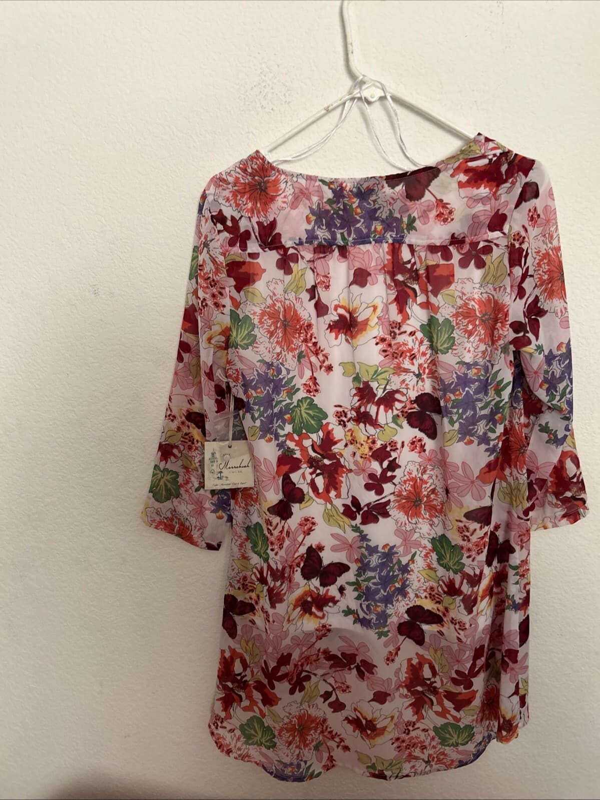 Women’s Medium 2 Piece Top Caffe Marrakesh Blouse NWT - Thumbnail 2