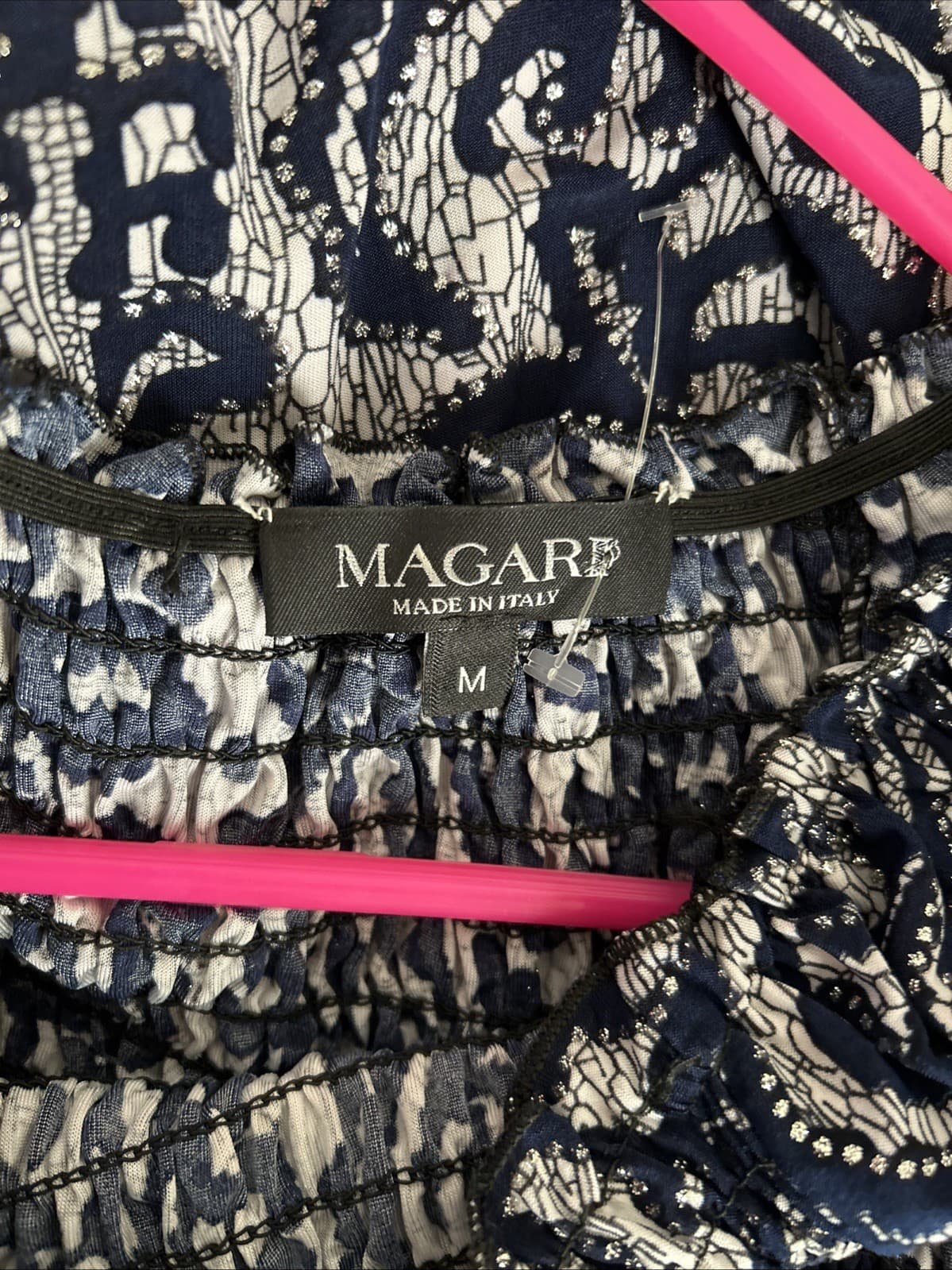 Women’s Medium Margari Blue dress NWOT Long - Thumbnail 3