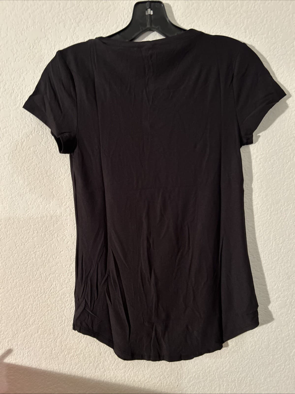 Women’s 2 Pack Brushed V Neck Tee NWT XXS (00) Black And Brown - Thumbnail 5