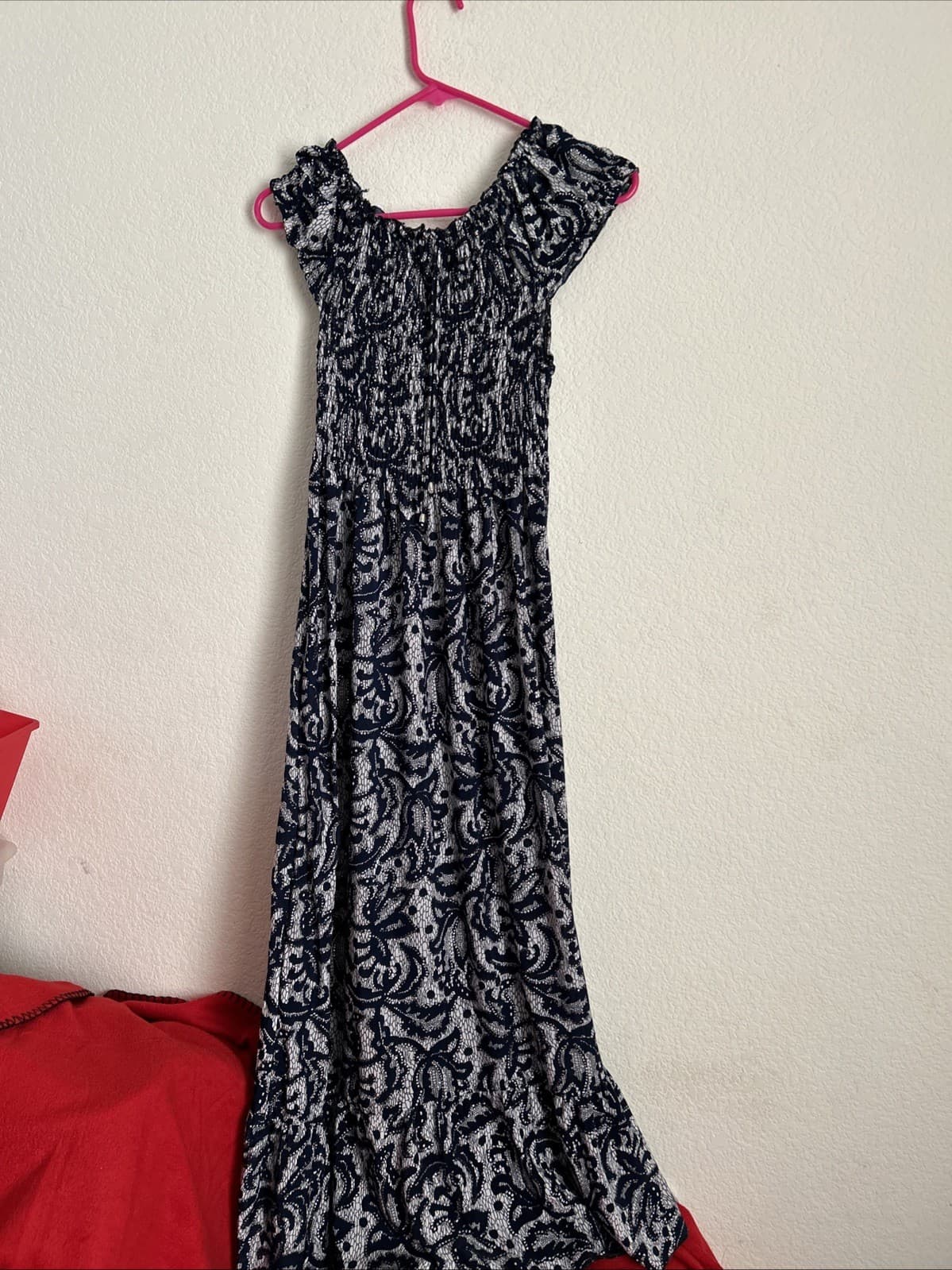 Women’s Medium Margari Blue dress NWOT Long - Thumbnail 2