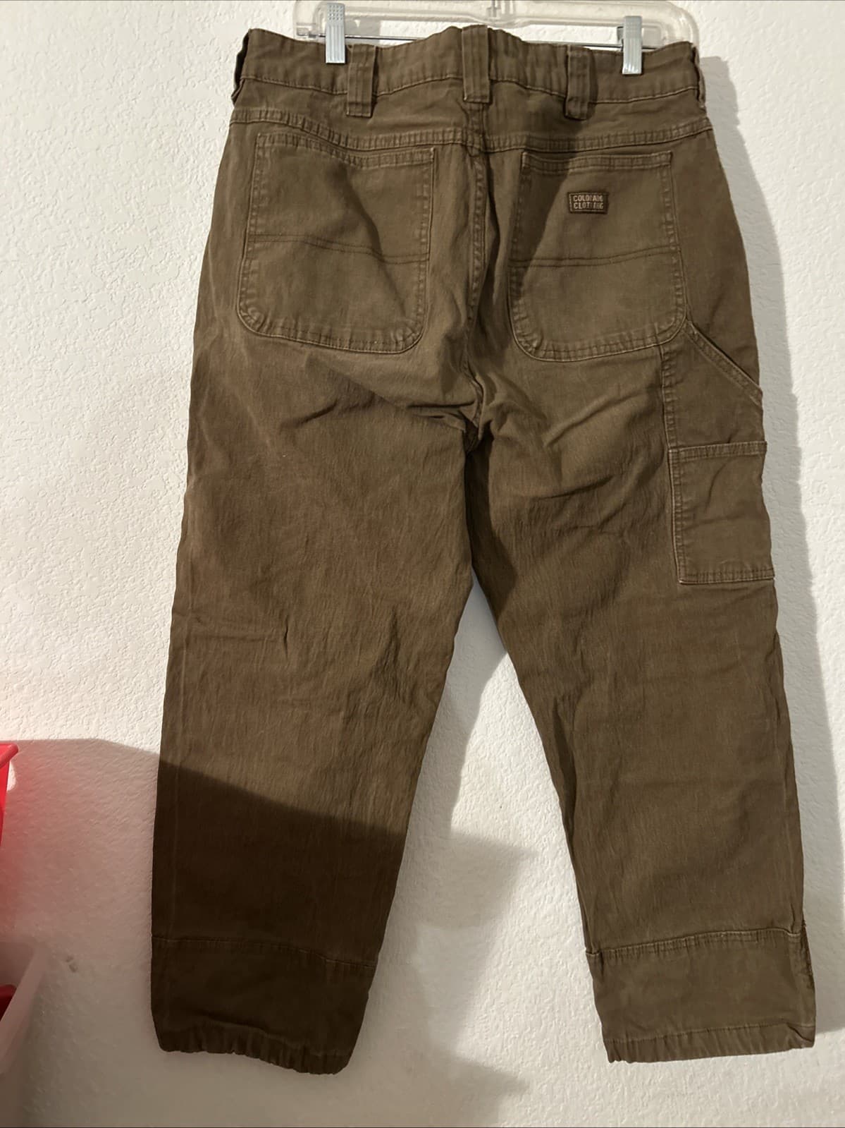 Colorado Clothing Mens 36x29 Relaxed Stretch workwear Light Brown NWOT - Thumbnail 2