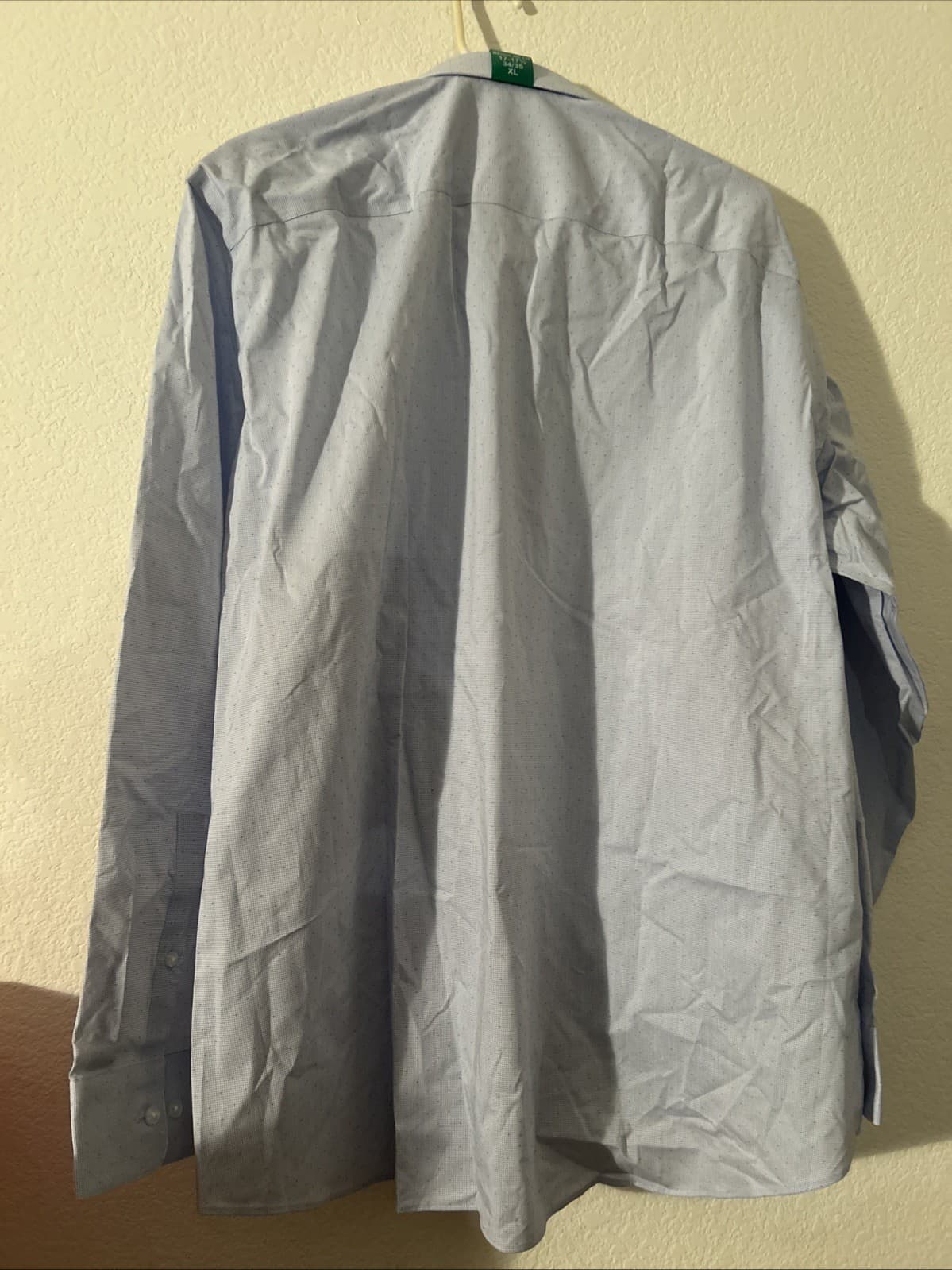 Calvin Klein Men's Wrinkle Free Botton Down Dress Shirt Stretch Regular Fit $80 - Thumbnail 4