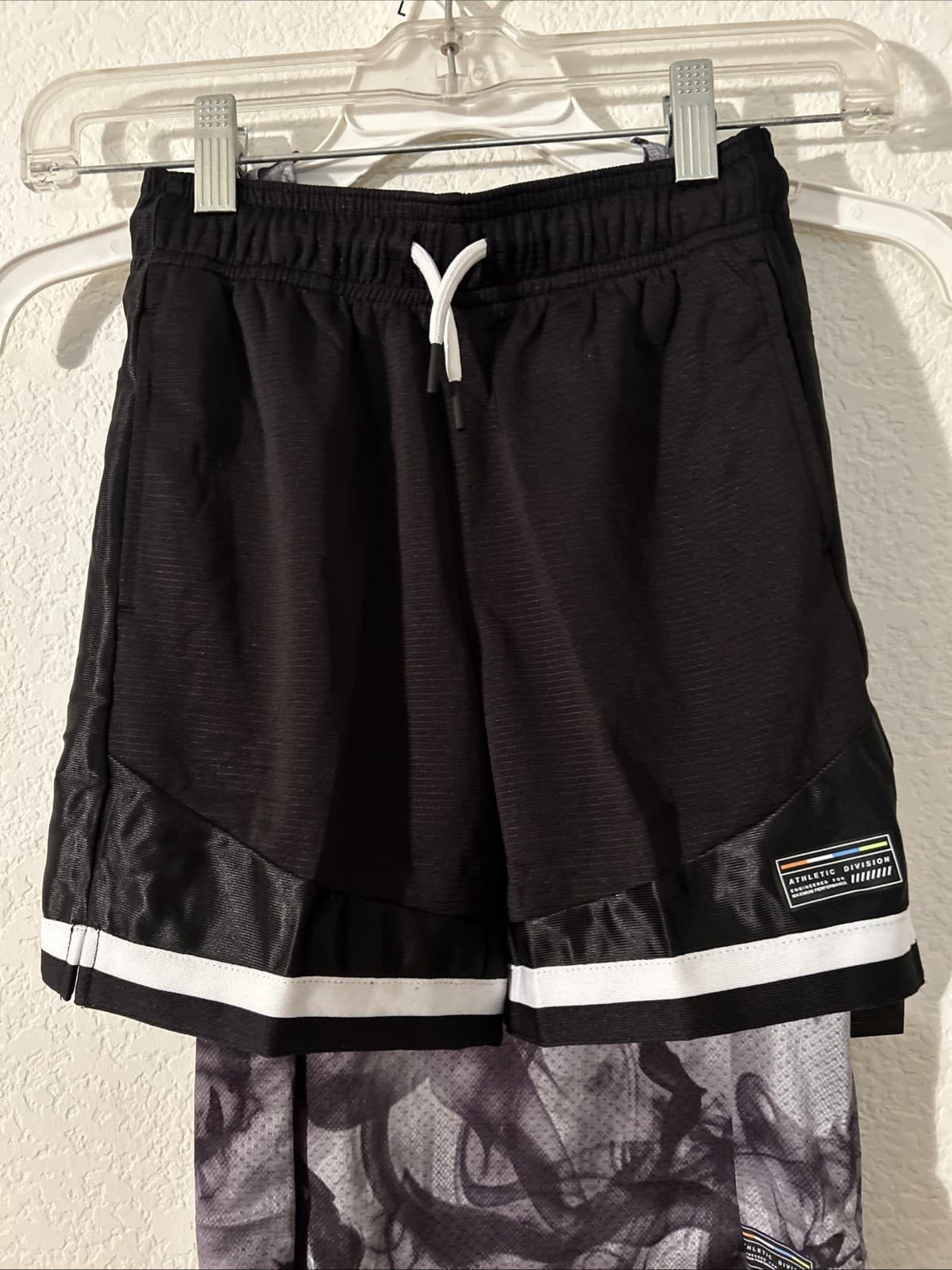 Boys Athletic Works Basketball Short Set Small (6-7) Black NWT - Thumbnail 2