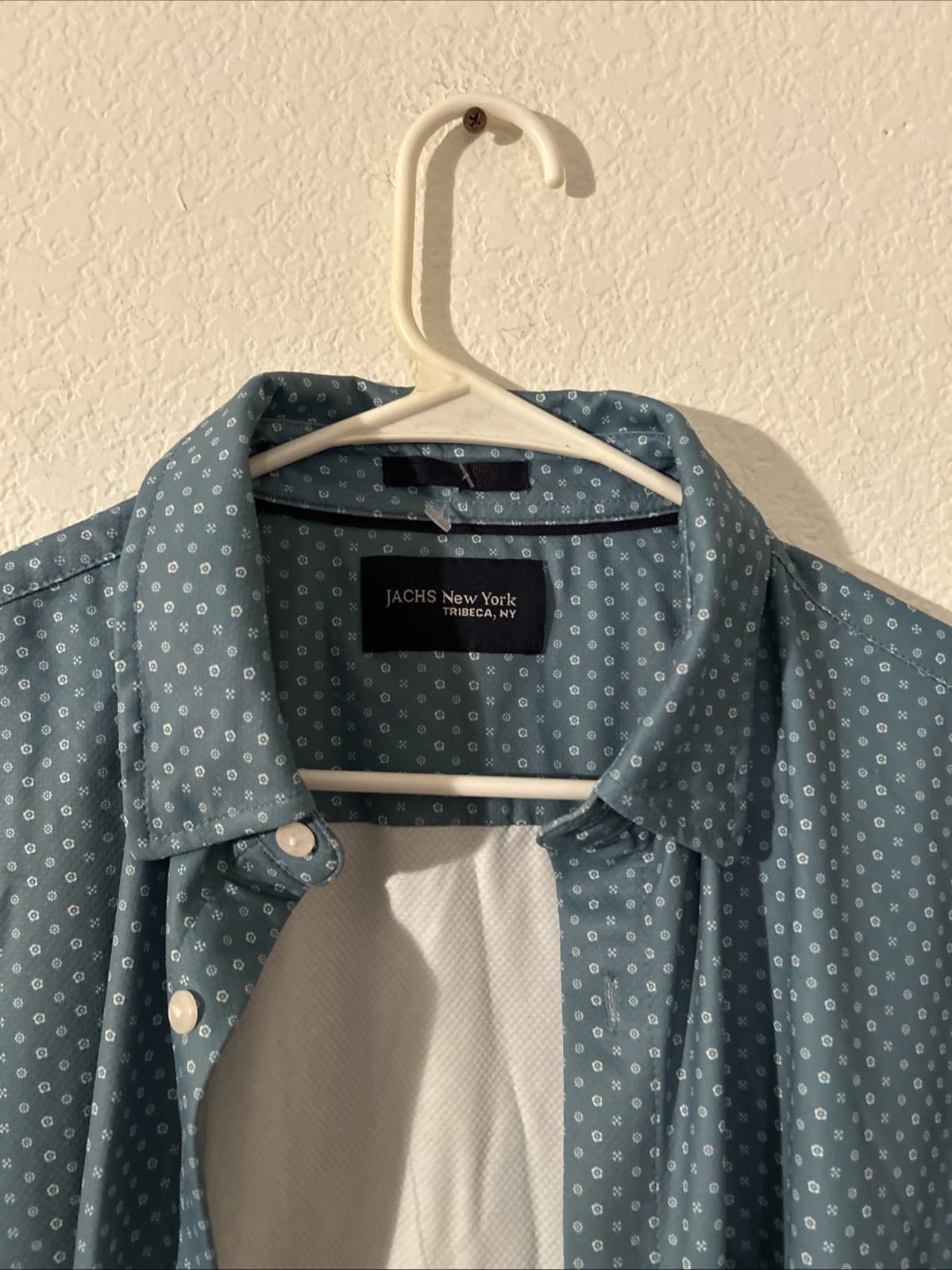 Mens Button Down Shirt Jachs New York NWOT Large - Thumbnail 2
