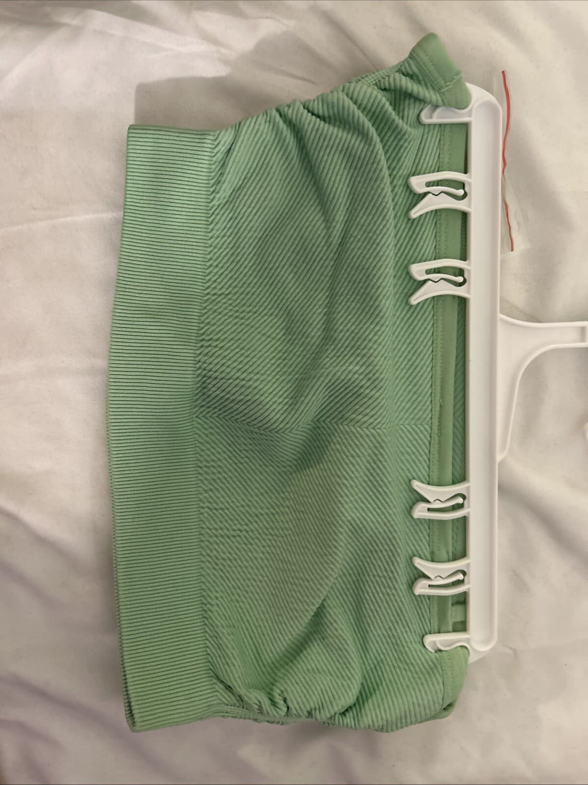 NWT Colsie Ribbed Bralette Bra Size S Mint Green 34B & 36A Removable Straps! - Thumbnail 3