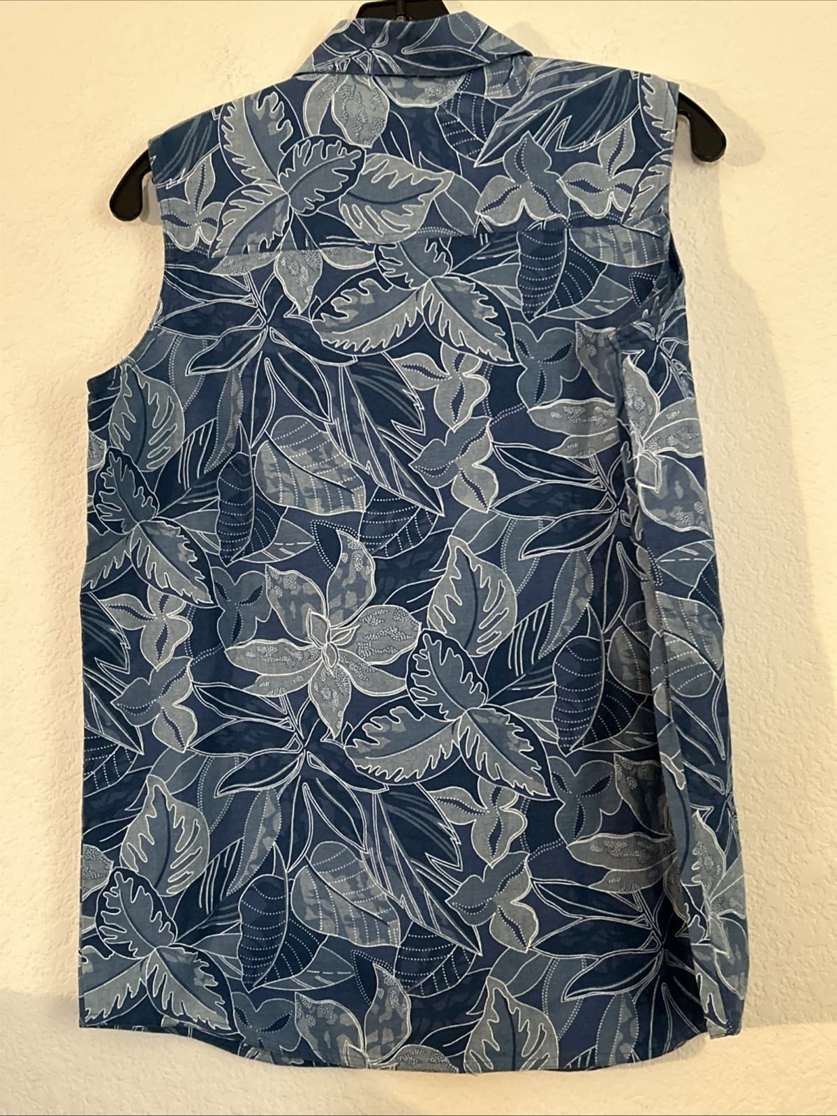 Women’s Gloria Vanderbilt Medium Blue 2 Piece Short Set New - Thumbnail 4