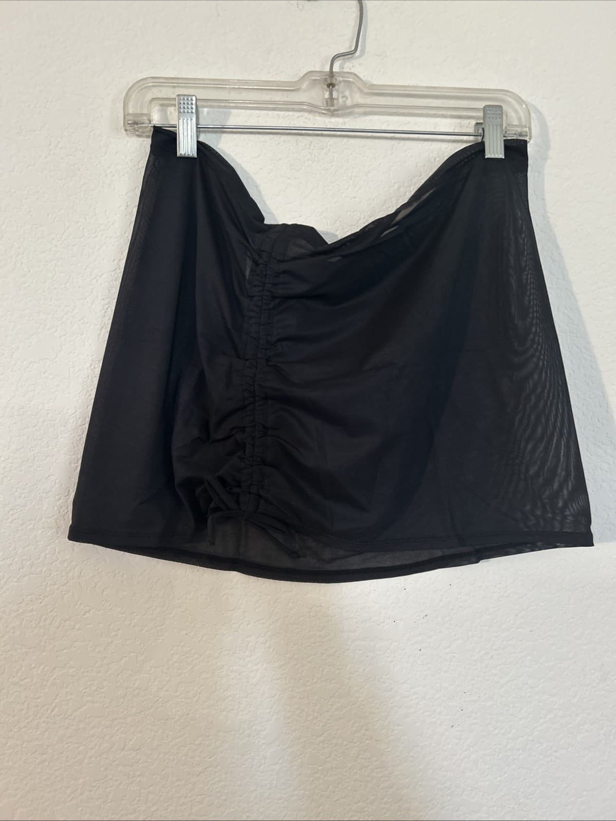 Lot Of 2 Women’s Peach Candy / Black Mesh Skirt NWT XL Overlay No Boundaries - Thumbnail 5