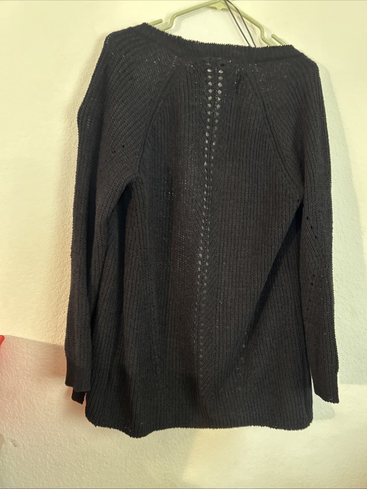 Women’s black medium cardigan Chenille - Thumbnail 3