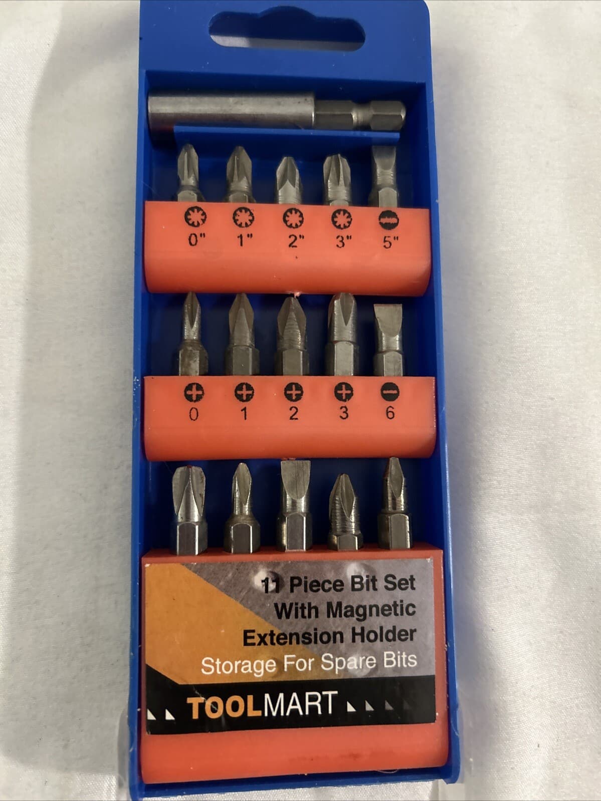 17 Piece. BIT SET WITH MAGNETIC EXTENSION ToolMart - Thumbnail 2