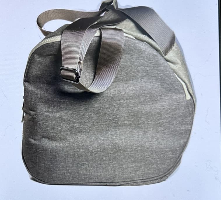 Bella Russo 20 Inch Canvas Urban Desert Travel Duffle Bag - Tan/Brown NEW - Thumbnail 3