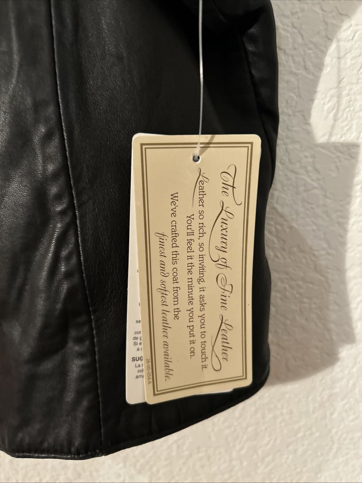 Jacqueline ferrar Leather Vest NWT 20W Women’s Zip Up - Thumbnail 3