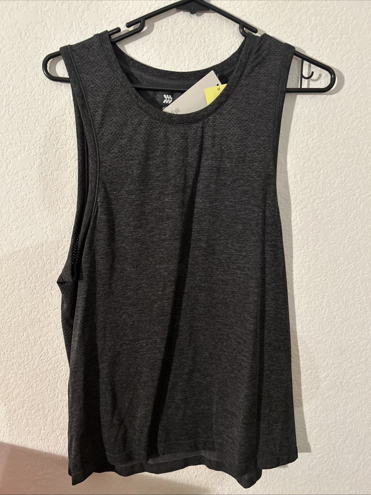 All In Motion Mens Tank Top Dark Gray- Small New - Thumbnail 2