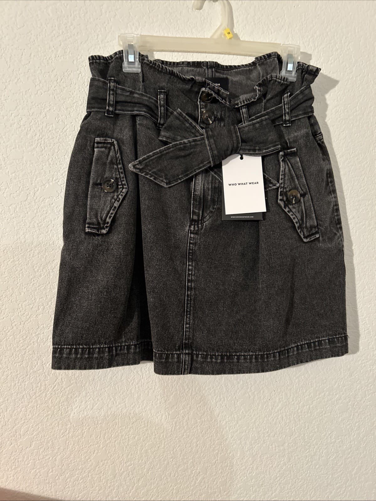Women’s Black Denim Skirt NWT