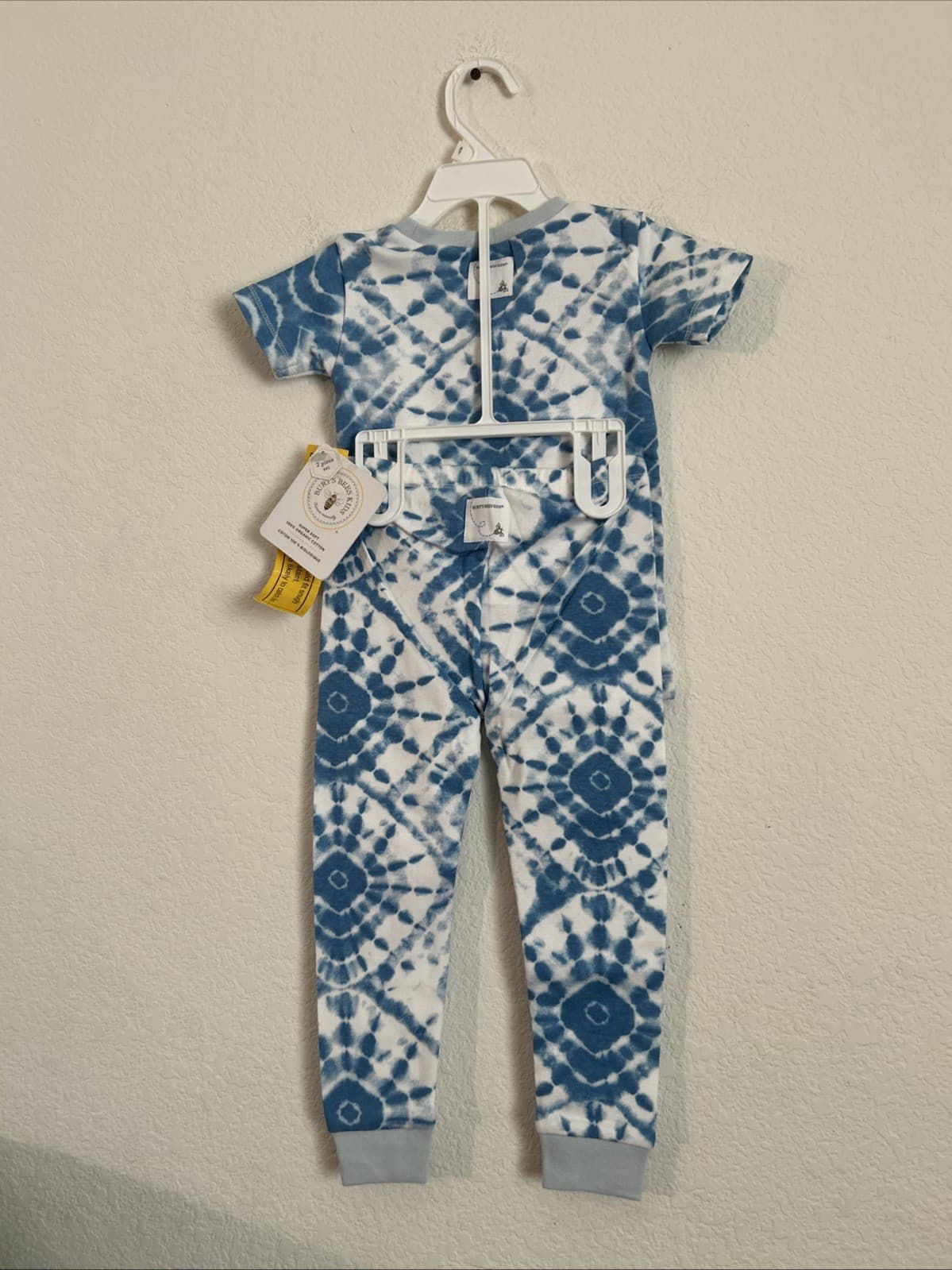 Burt's Bees Pajamas Unisex 2 PC 3T Brand NWT Toddlers 100% Organic Cotton Soft - Thumbnail 3