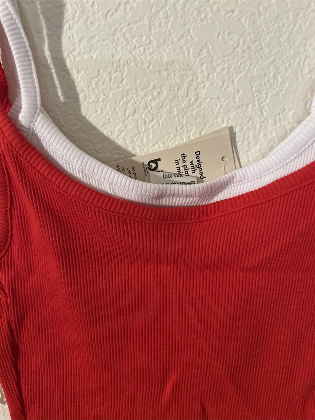 Women’s Graphic Cami XXS (00) NWT No Boundaries Flame Red - Thumbnail 4