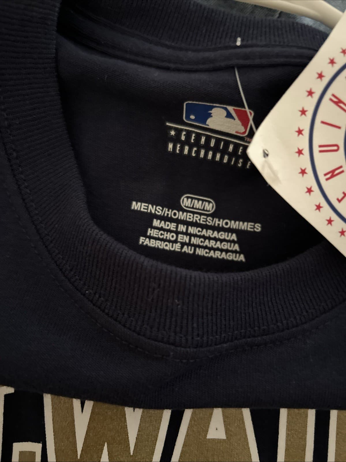 Milwaukee Brewers baseball T-shirt medium - Thumbnail 3