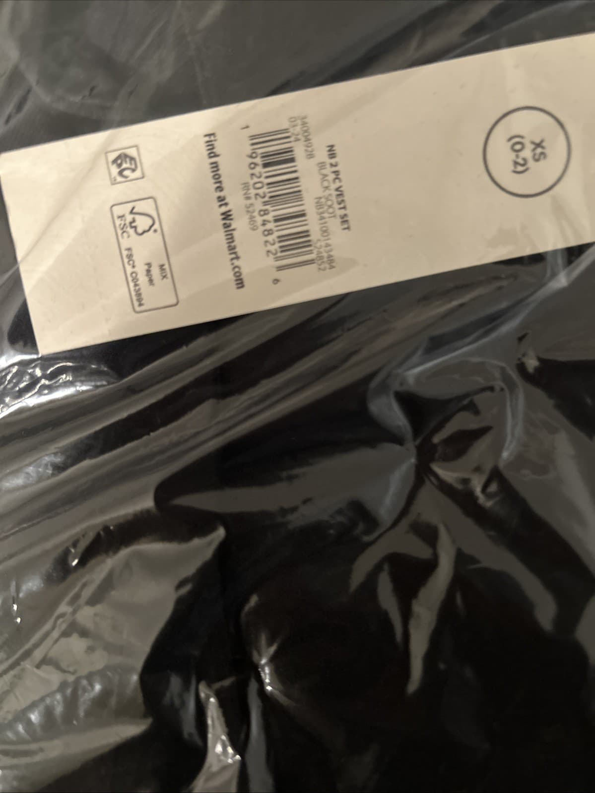Women’s XS (0-2) 2 Piece Black Vest Skirt Set Black NWT No Boundaries - Thumbnail 6
