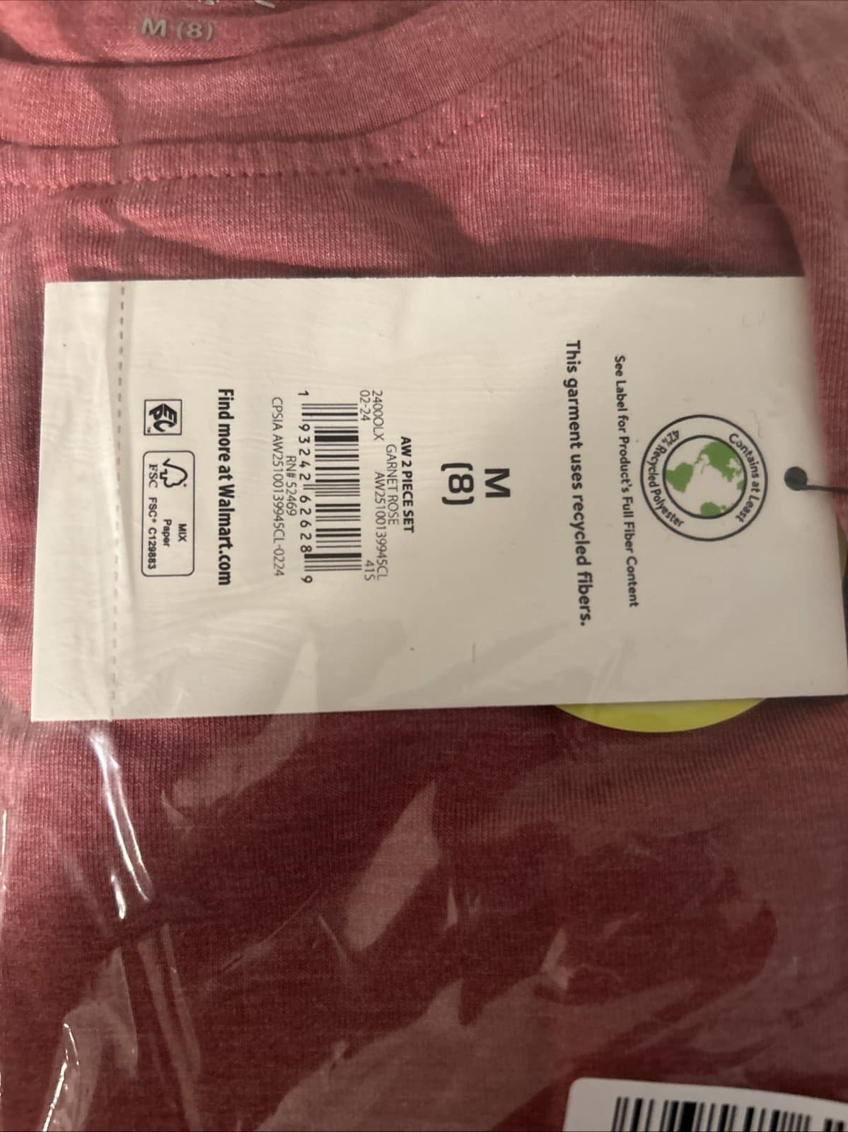 Boys Athletic Works Lot Of 2 2 Piece Short Set Medium (8) Red And Green Set NWT - Thumbnail 6