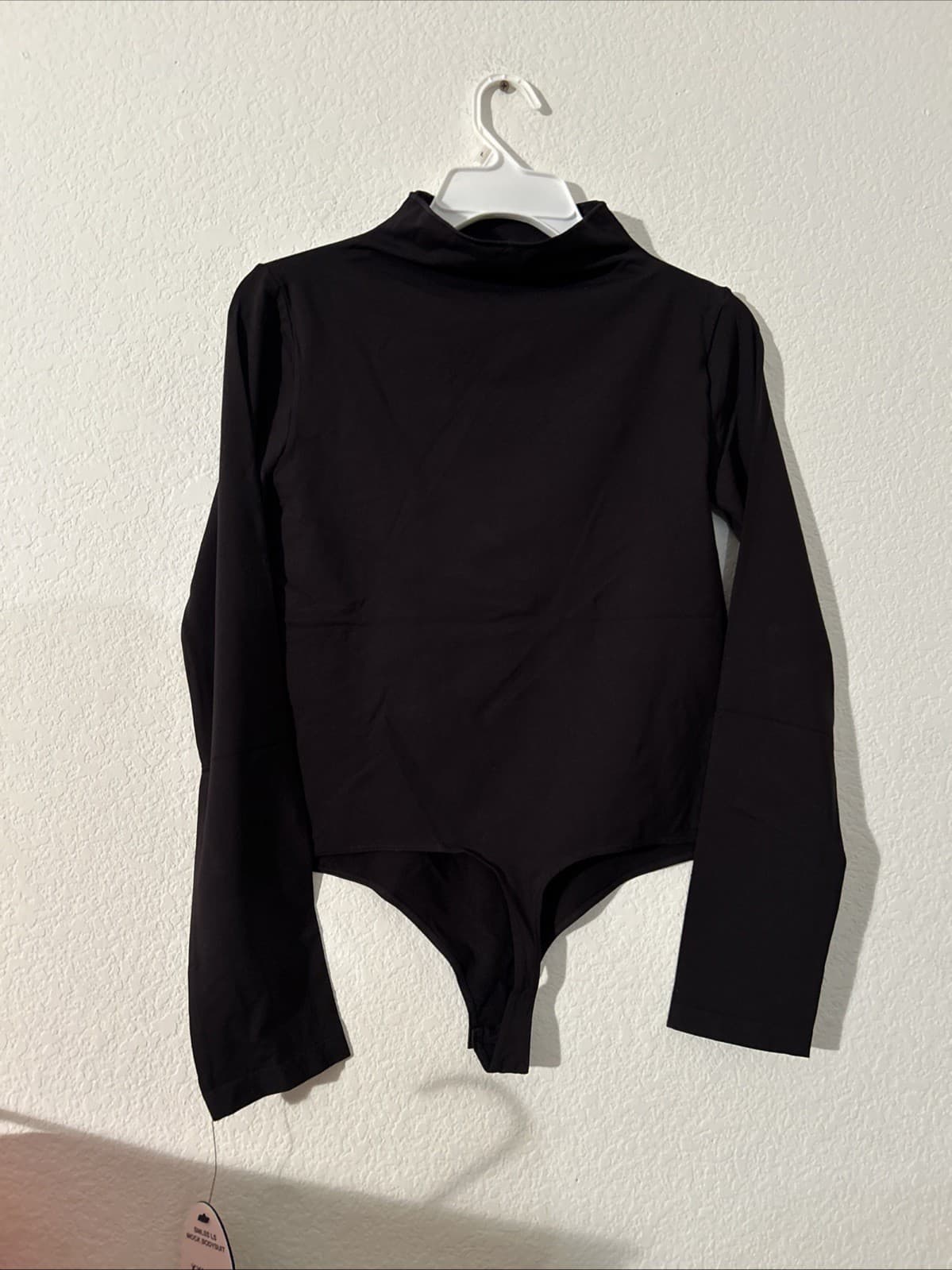 Women’s Scoop SMLSS LA Mock Bodysuit XXL (20) Black NWT - Thumbnail 3