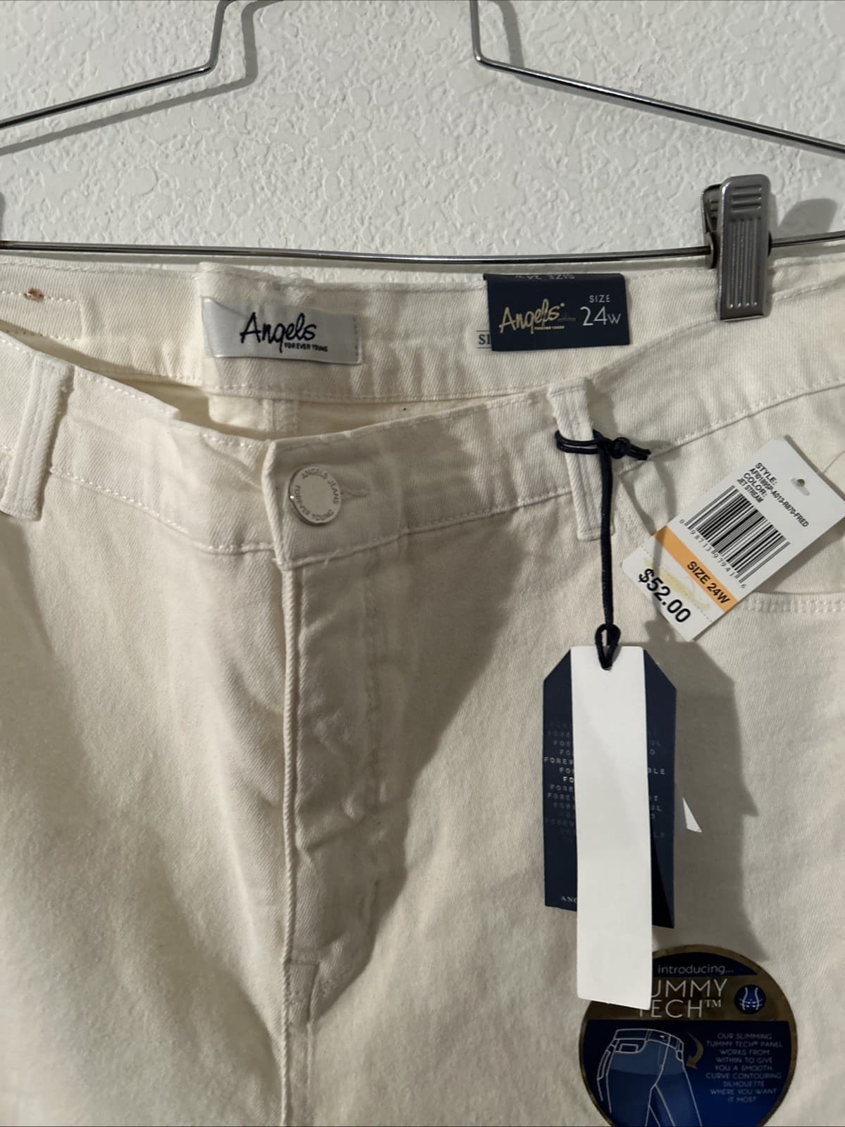 Angeles Forever Young Signature Capri Size 24W NWT Jet Stream Color Tummy Tech - Thumbnail 3