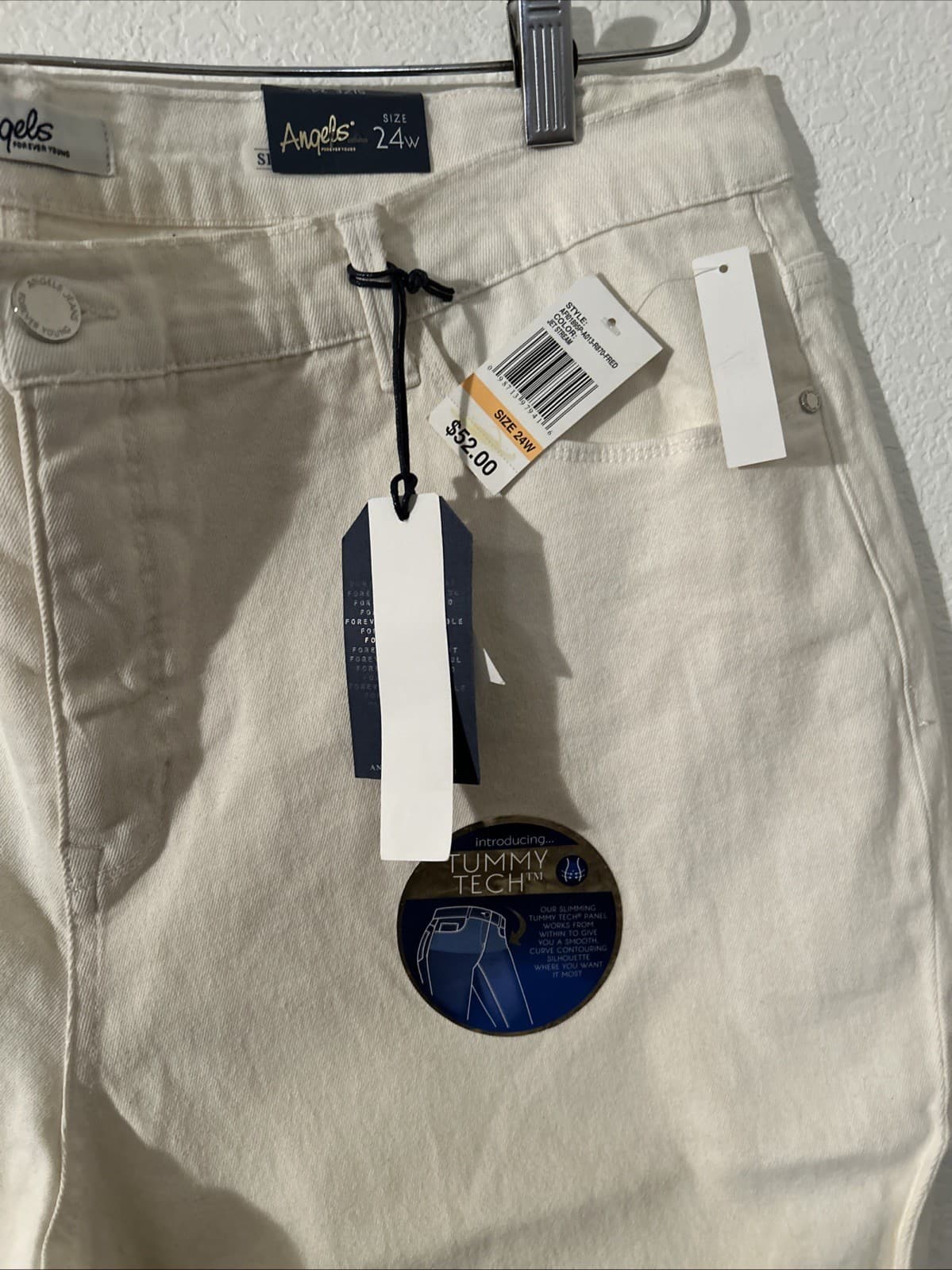 Angeles Forever Young Signature Capri Size 24W NWT Jet Stream Color Tummy Tech - Thumbnail 2