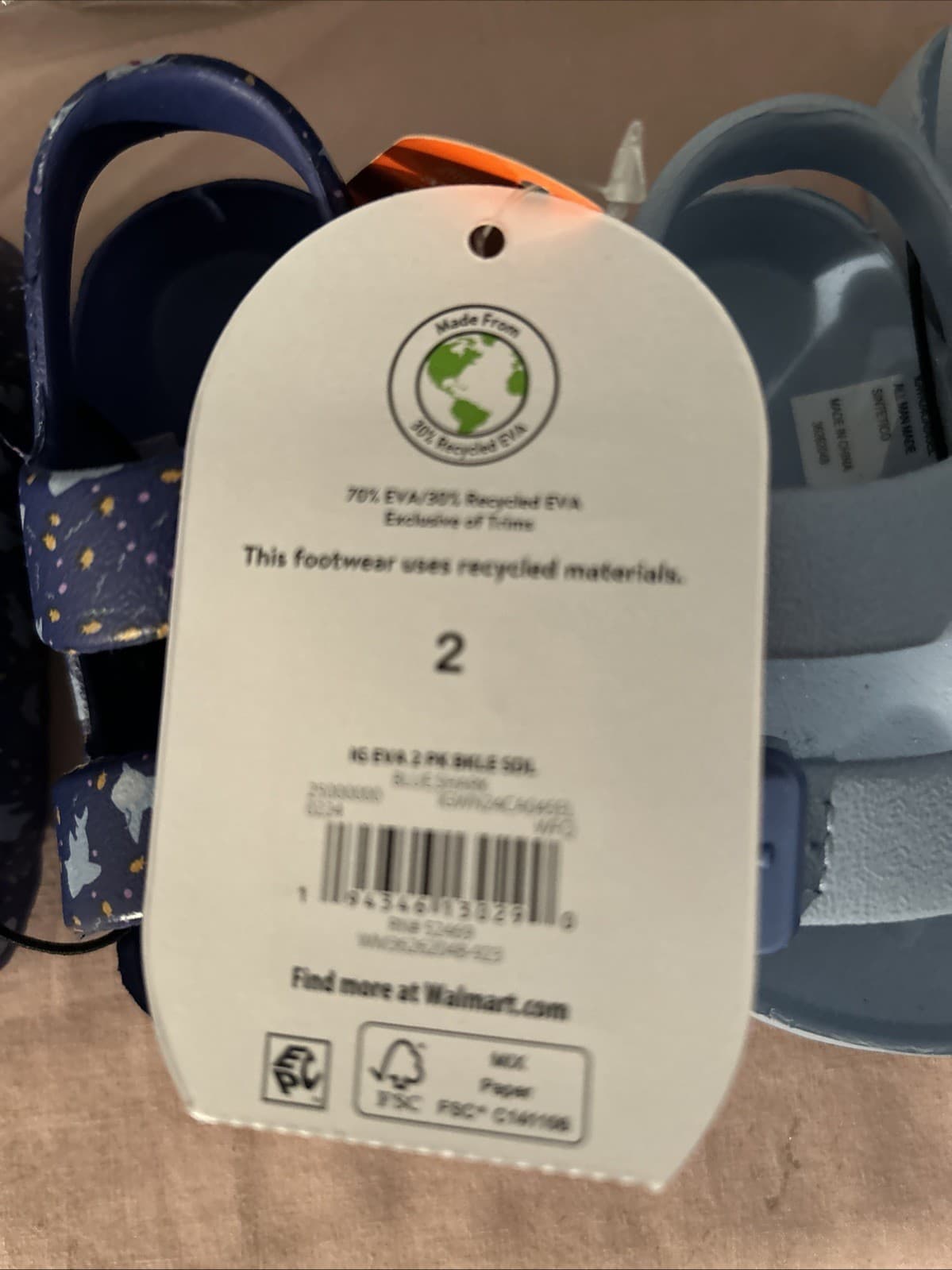 Wonder Nation Baby Buckle Sandals - Size 2 2 Pairs - Thumbnail 3