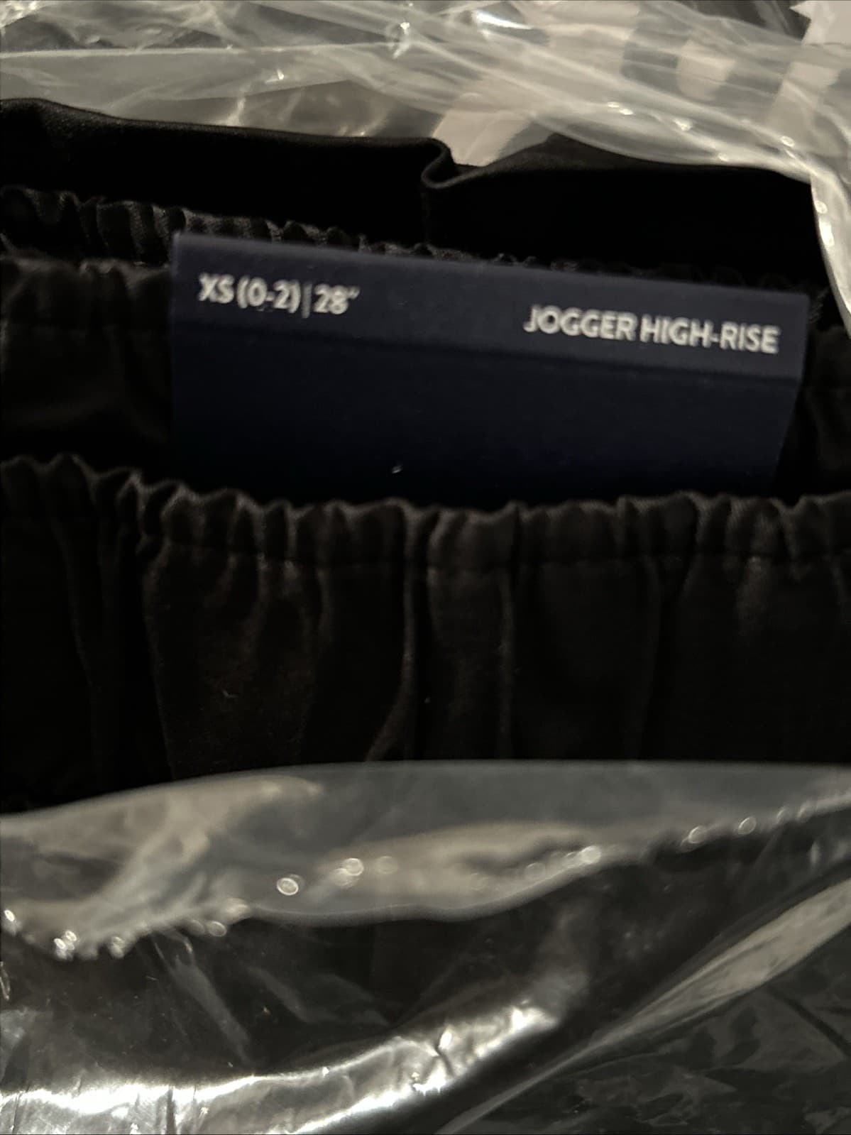 Scoop Womens Cotton Parachute Joggers High Rise Pull-on Relaxed Black Size XS - Thumbnail 4