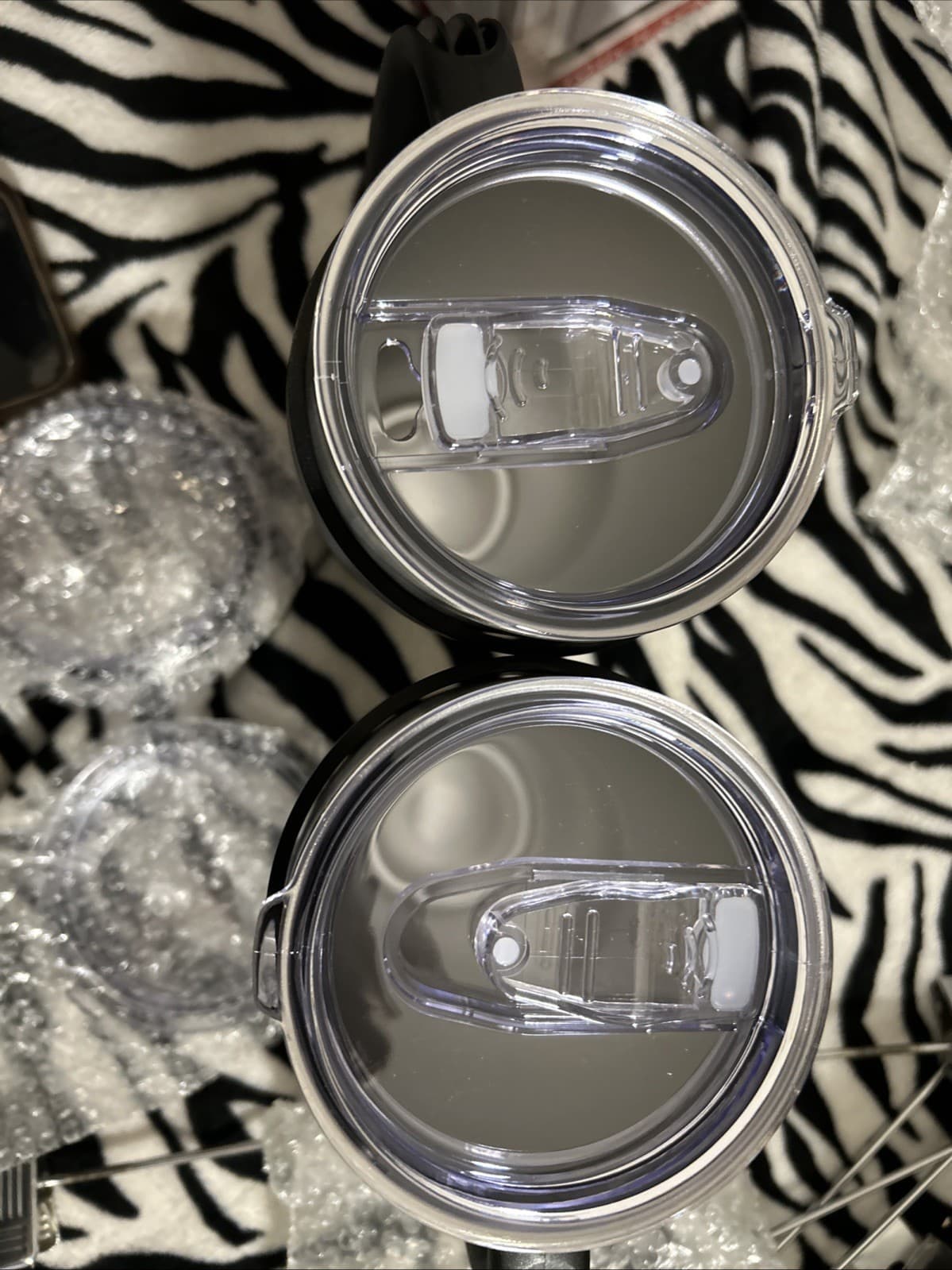 Swiss Military 30oz Set Of 2 All Stainless Insulated Tumblers With Dual Lids - Thumbnail 4