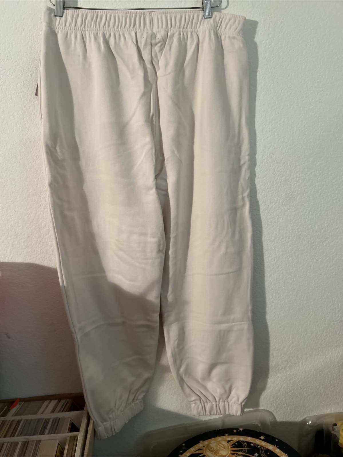Women’s Light Beige Butterfly 1X Sweat Pants NWT Wild Fable - Thumbnail 5