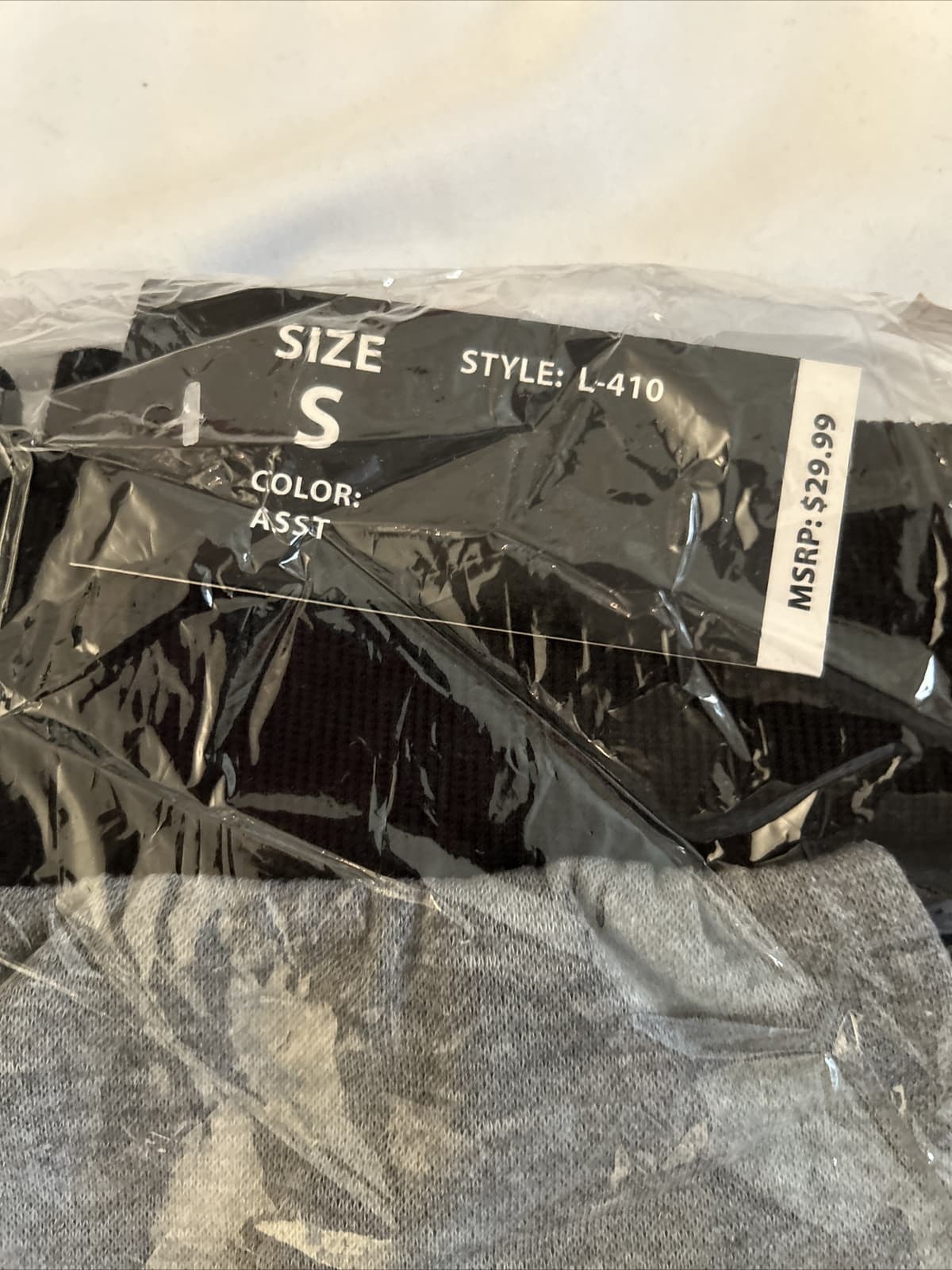Women’s Linda Michael Small Joggers Grey NWT - Thumbnail 2