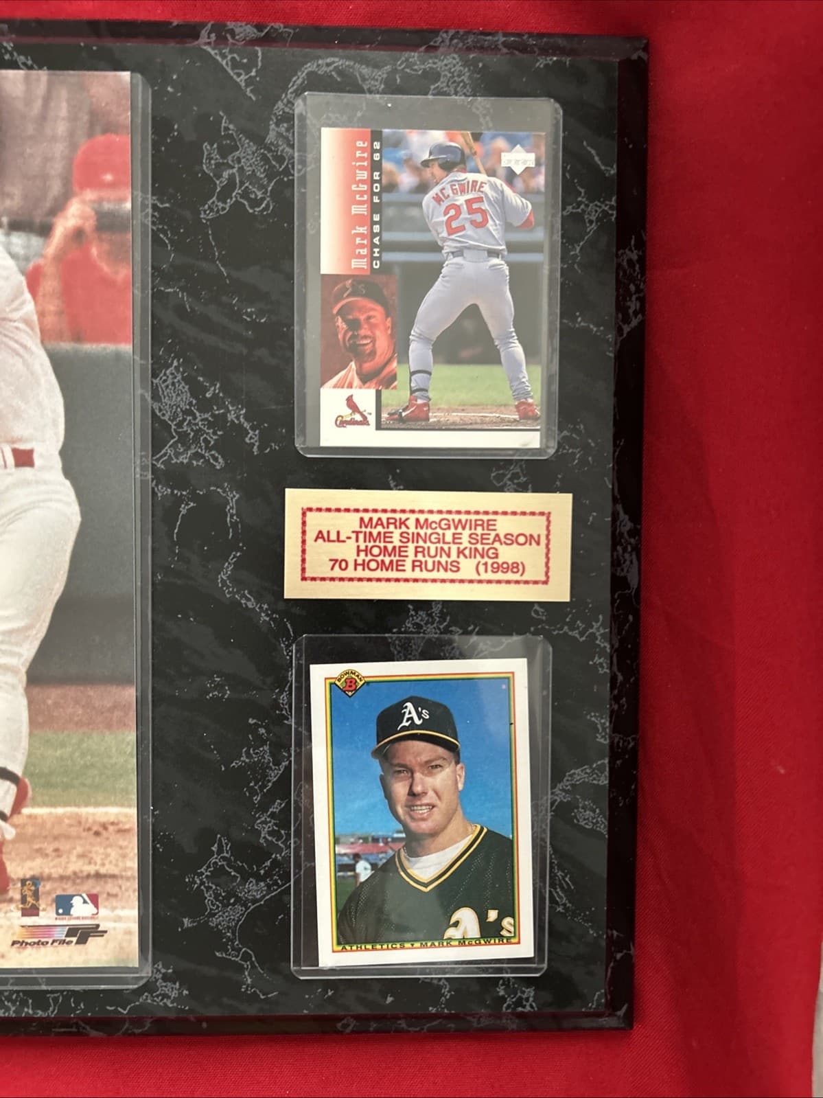 Mark McGwire 1998 70 Home Run Plaque 15x12 - Thumbnail 2