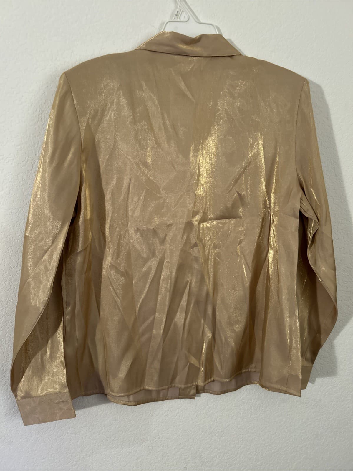 Jaclyn Smith Large Shimmer Shirt NWT - Thumbnail 3