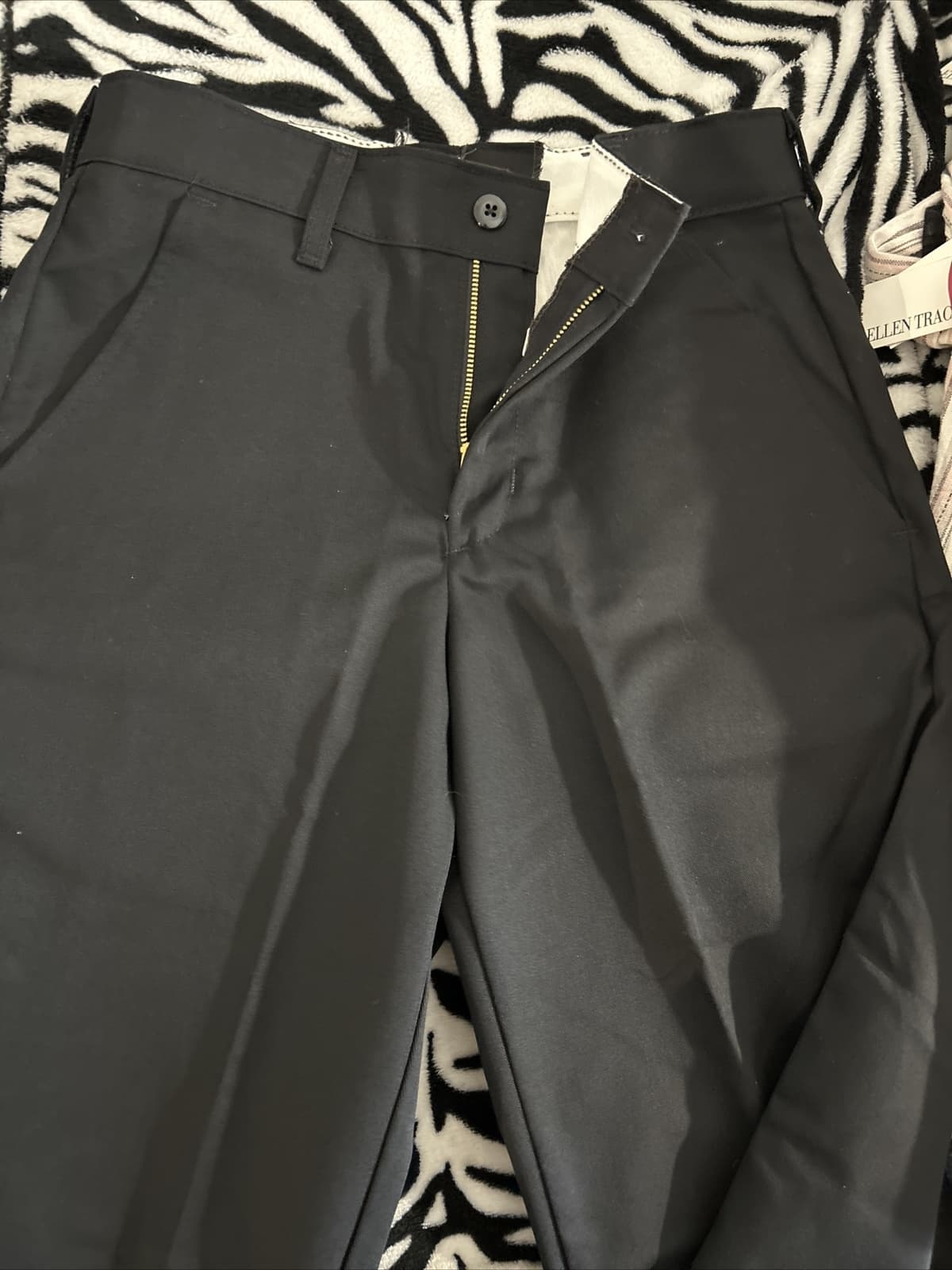 Men’s Red Map Work Pants Black New 28x30 - Thumbnail 6