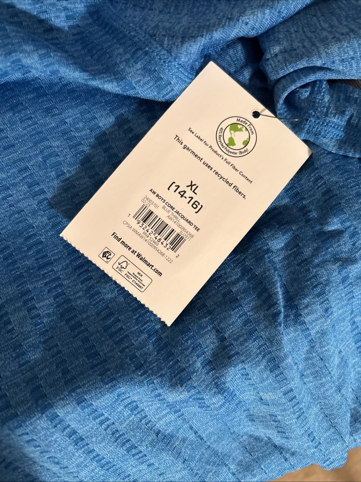 Boys Xl 14/16 Blue Shirt NWT Driworks Shirt - Thumbnail 4