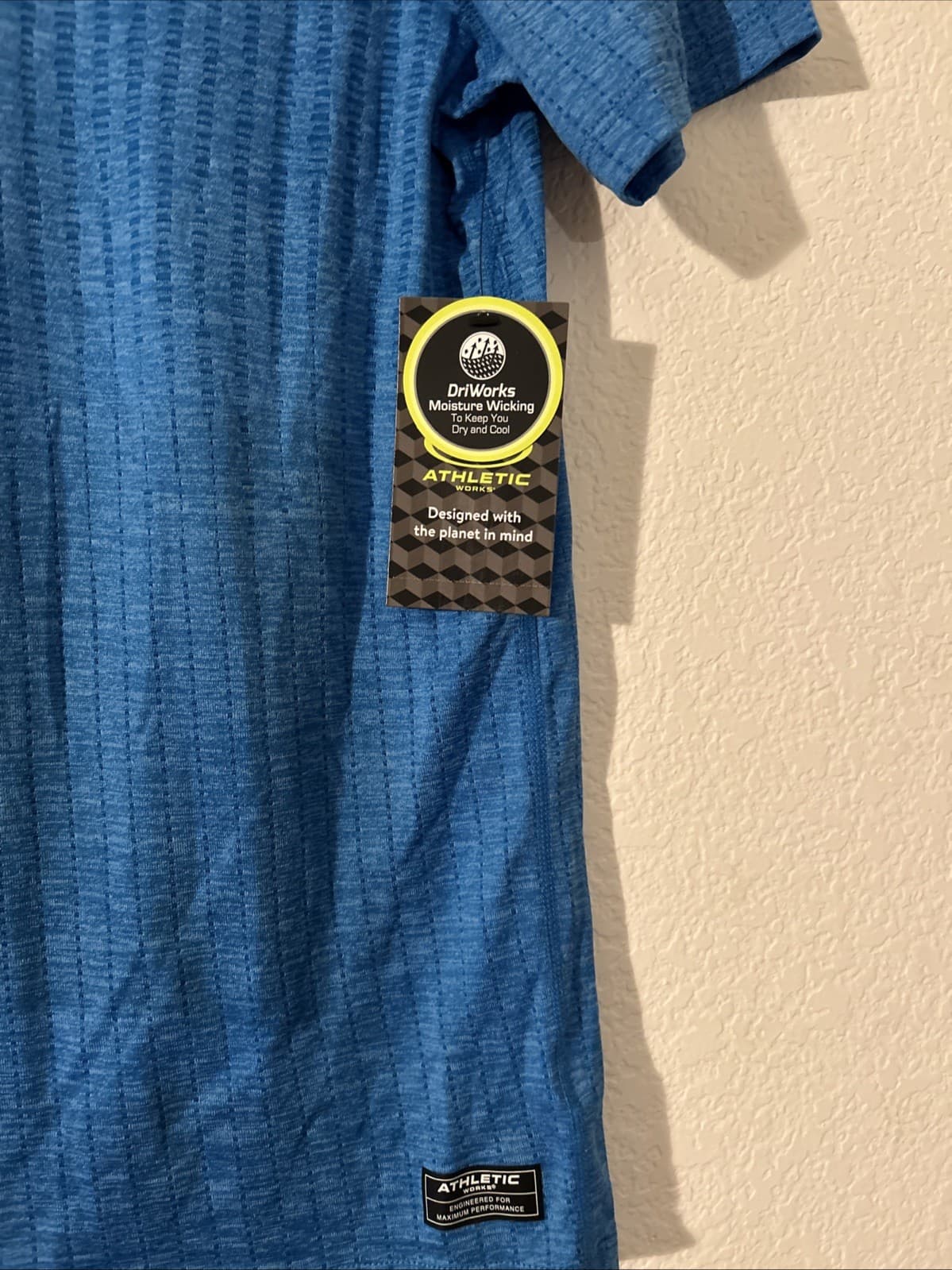 Boys Xl 14/16 Blue Shirt NWT Driworks Shirt - Thumbnail 2