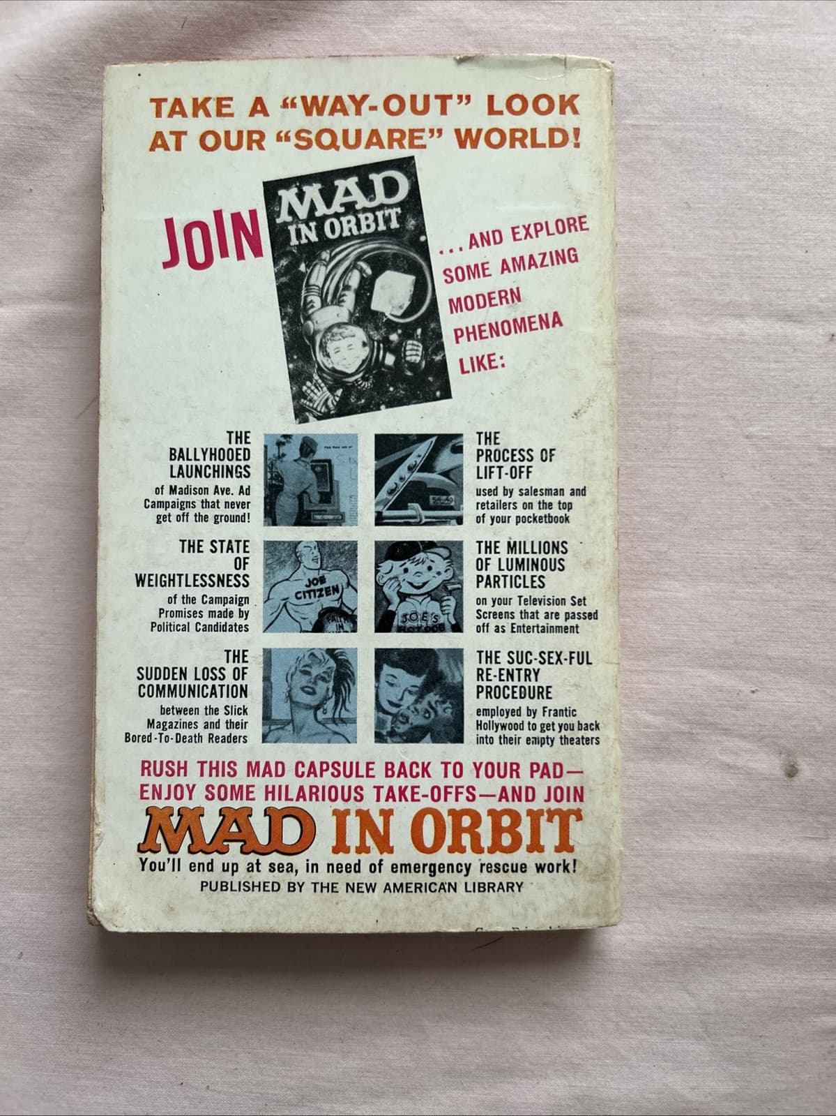 Mad In Orbit #S2157 G/VG 1962 1rst Print - Thumbnail 4