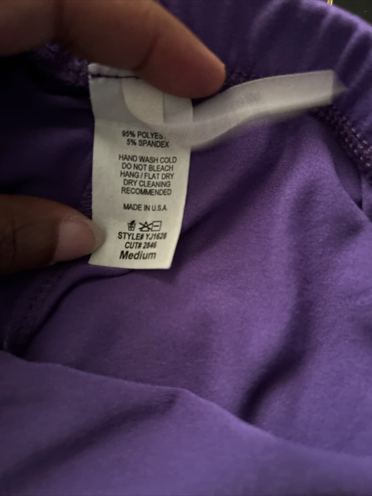 Women’s One Piece Purple Yellow Cabbage Medium NWOT - Thumbnail 3