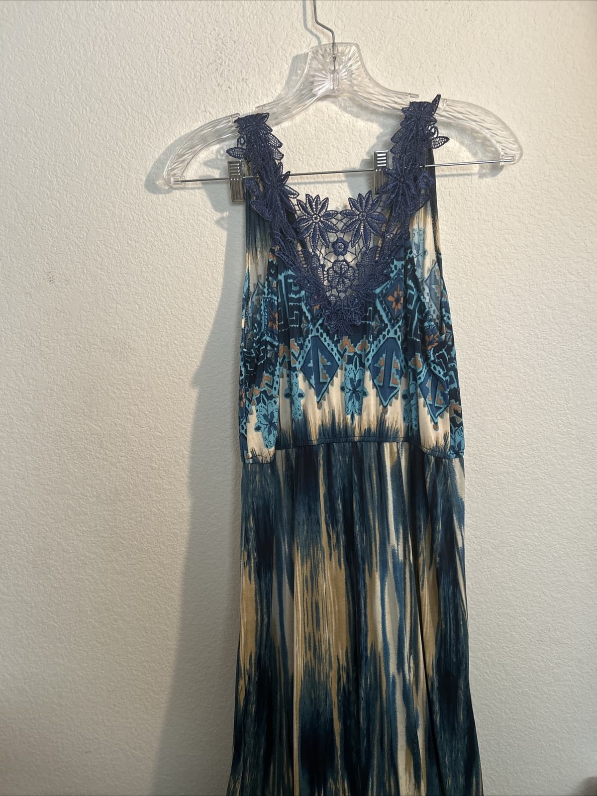 Women’s Hots Wing Summer Dress Sleeveless NWT L Long Dress - Thumbnail 2