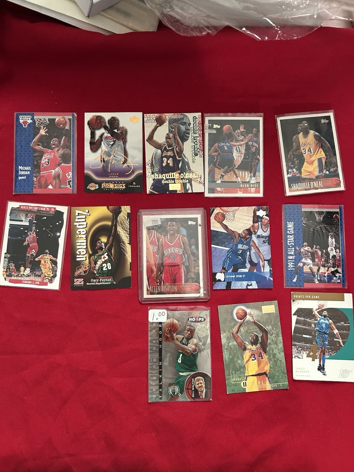 Lot Of 33 NBA Basketball Trading Cards 90’s - Thumbnail 4