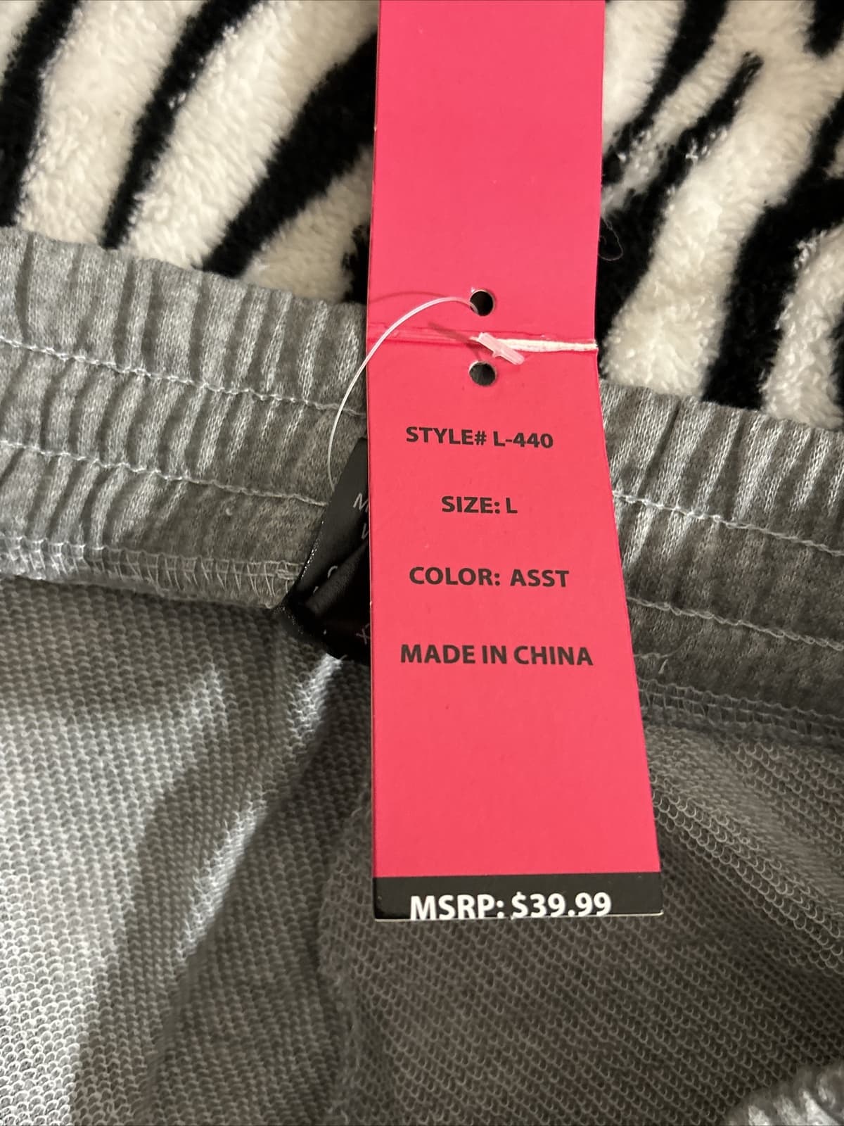 Women’s H2G Large Joggers Grey NWT - Thumbnail 5