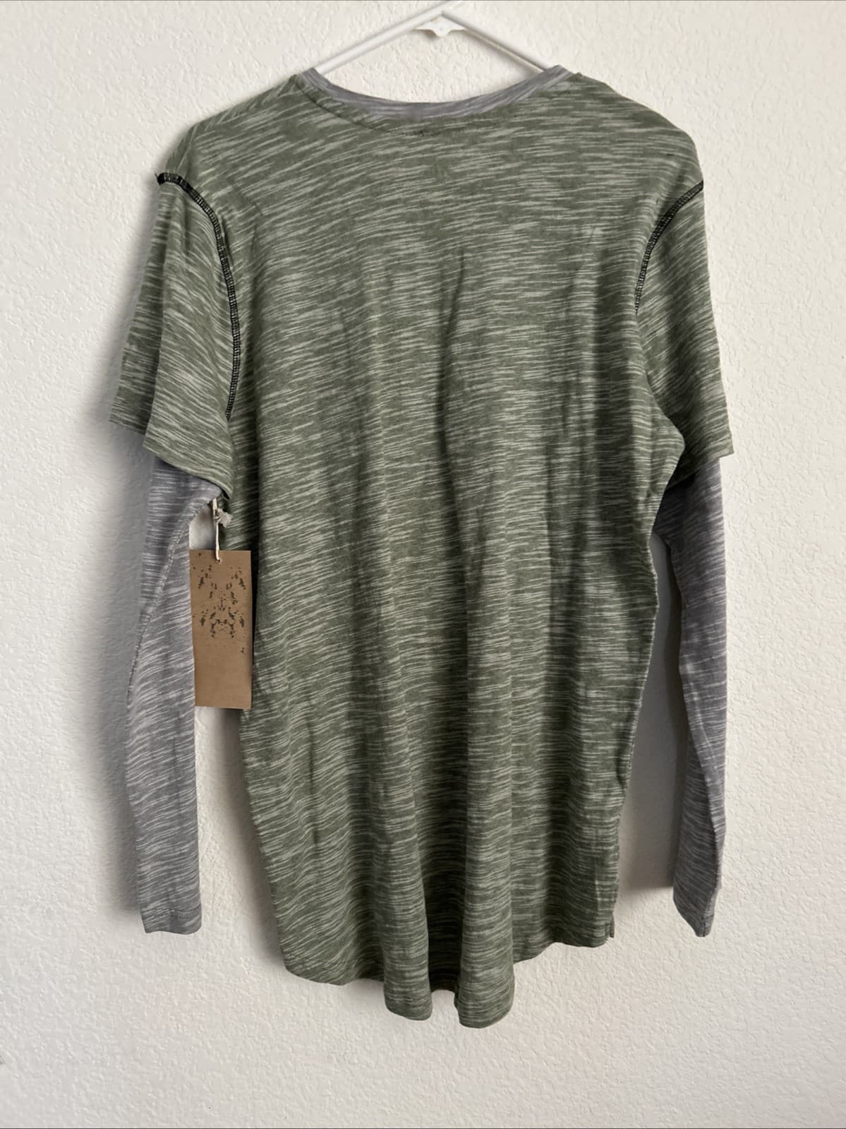 Men’s Large Shirt Olive New - Thumbnail 2