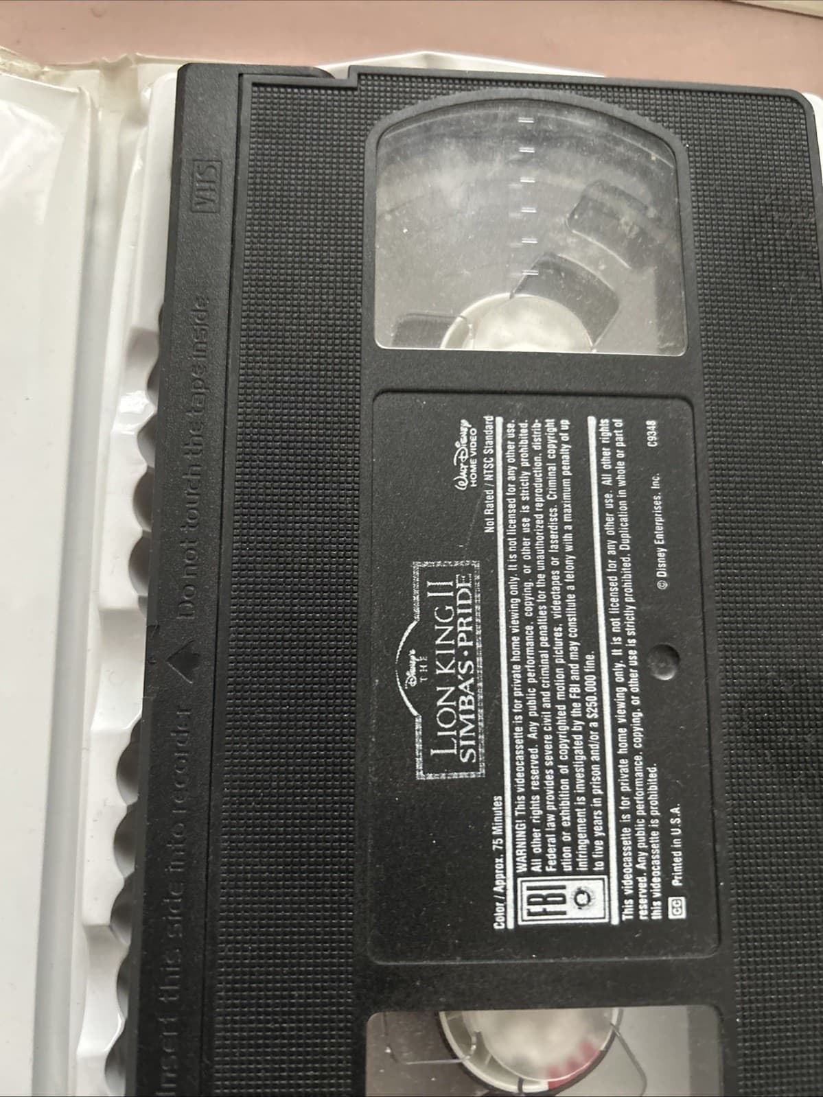 Lot Of 4 Walt Disney VHS - Thumbnail 3