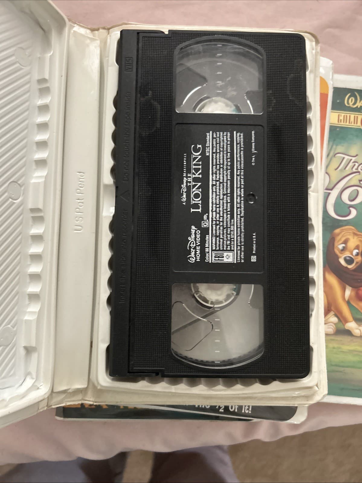 Lot Of 4 Walt Disney VHS - Thumbnail 6