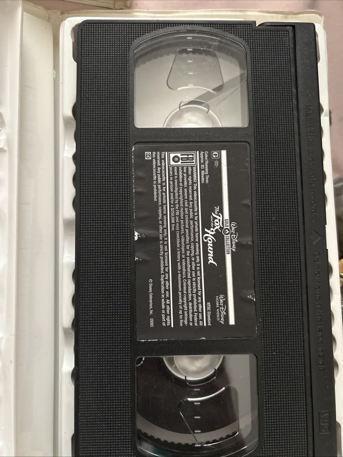 Lot Of 4 Walt Disney VHS - Thumbnail 4