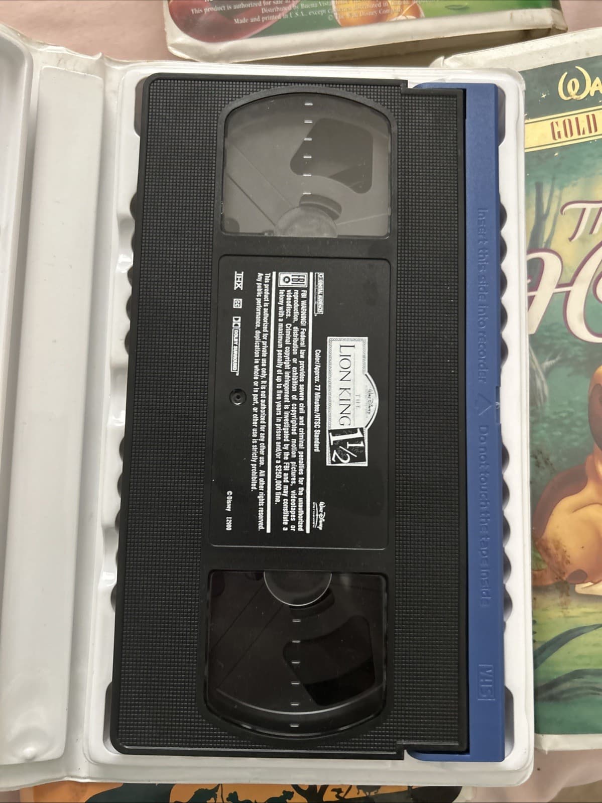 Lot Of 4 Walt Disney VHS - Thumbnail 5