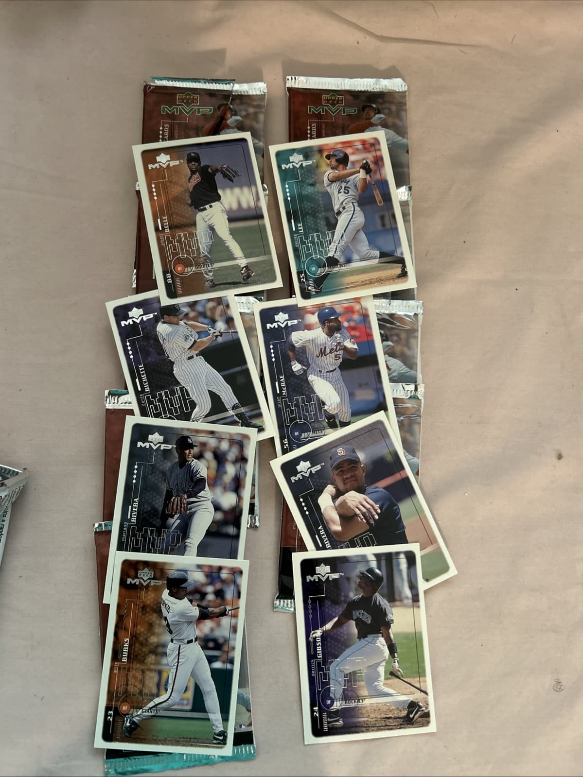 1999 UPPER DECK BASEBALL Cards Assorted Opened - Thumbnail 3