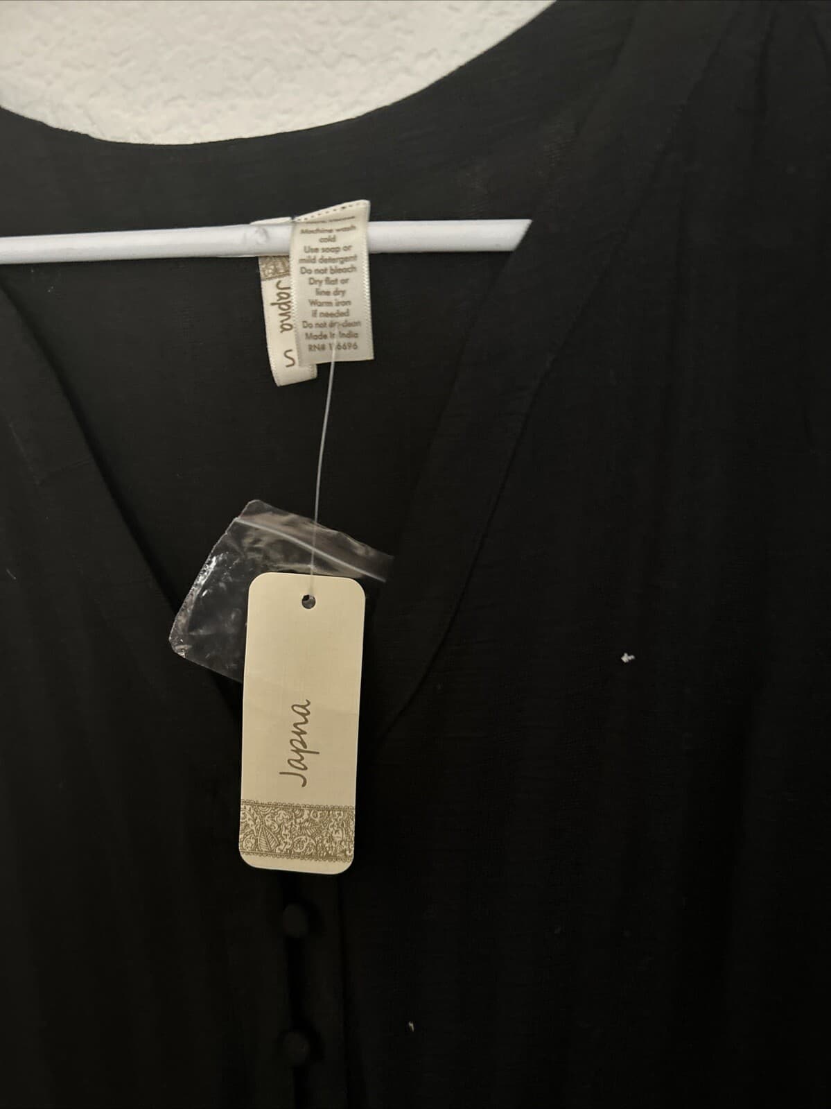 Women’s Small Long Sleeve Japna Top - Thumbnail 2