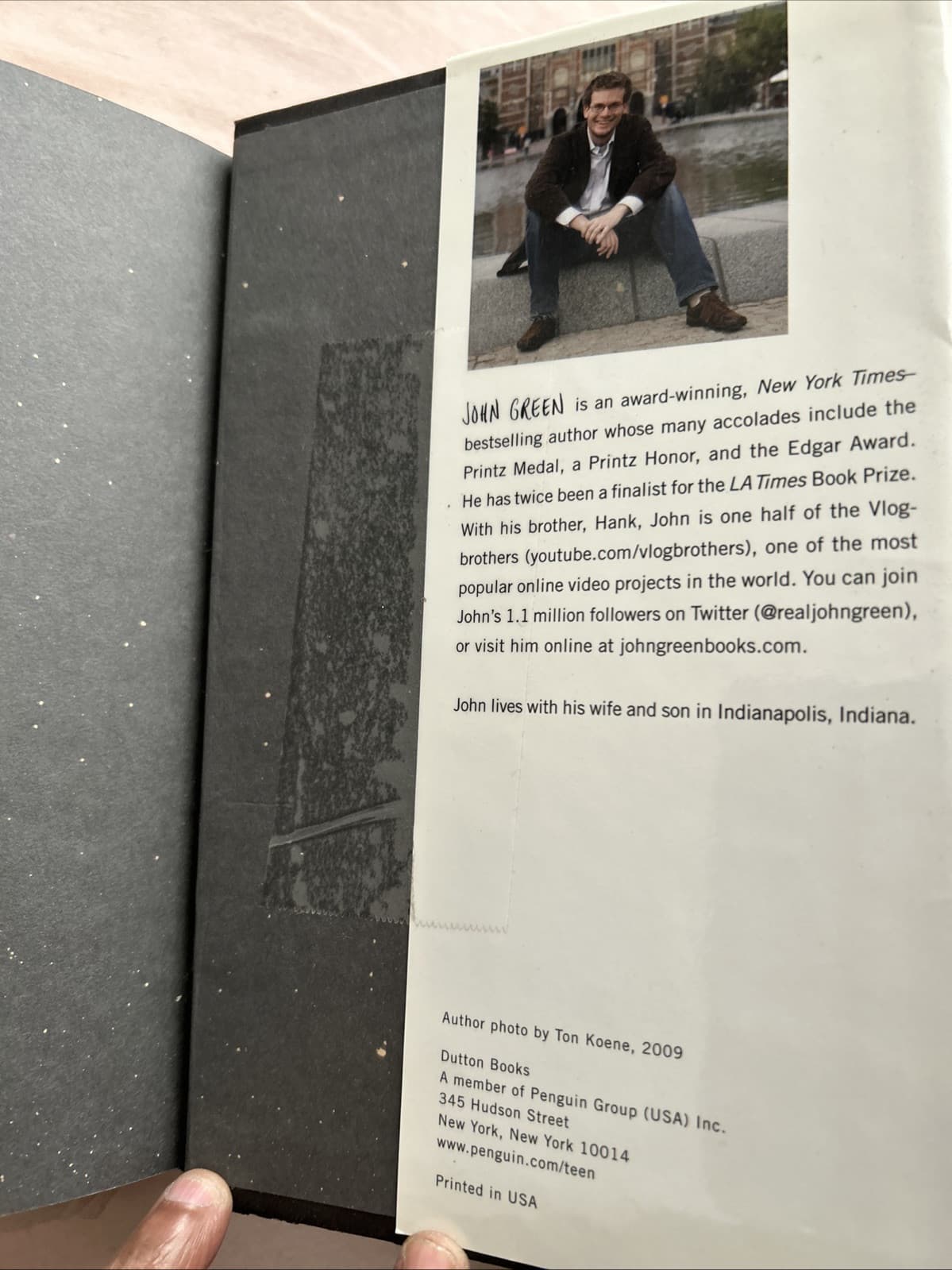 Fault in Our Stars by John Green (2012, Hardcover) - Thumbnail 3