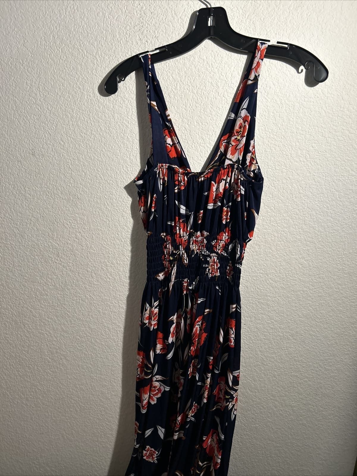 Women’s Blue Multicolored Summer Dress NWT One Size Fits Most - Thumbnail 3