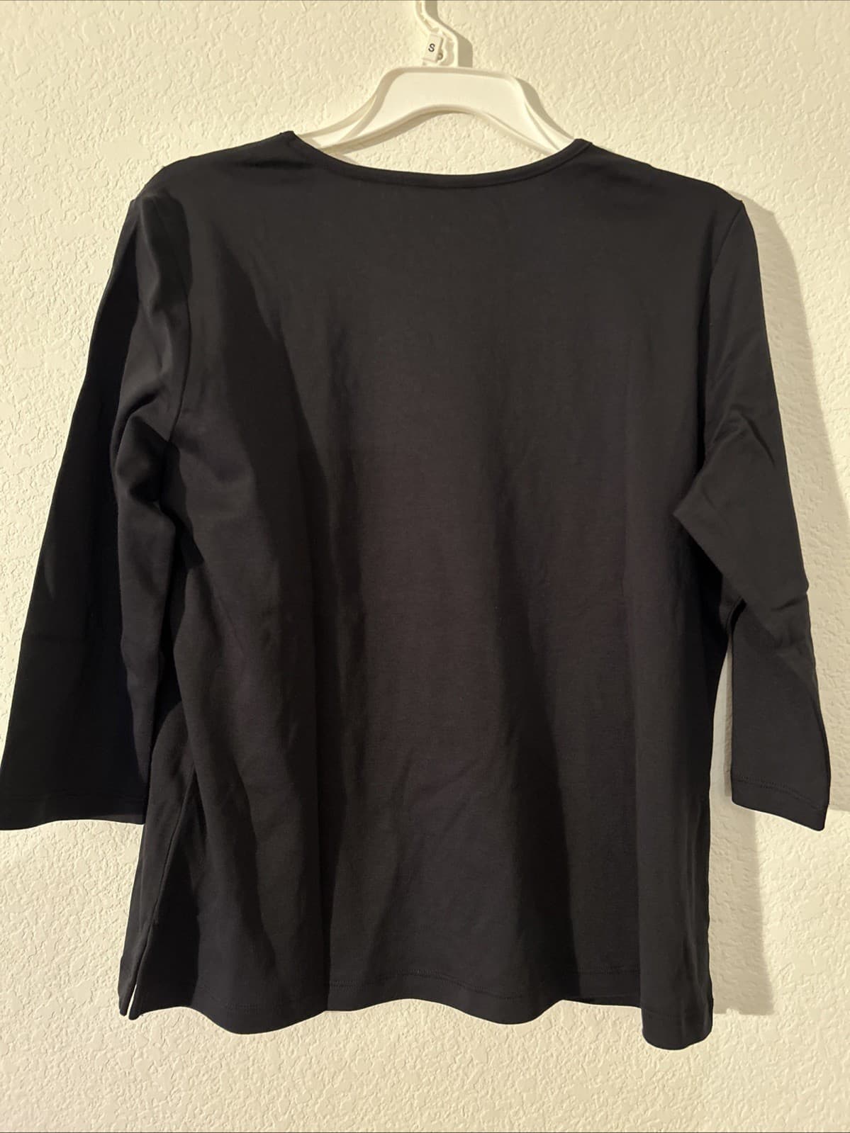 Drapers & Damon’s Petite Large Black Top NWOT - Thumbnail 3